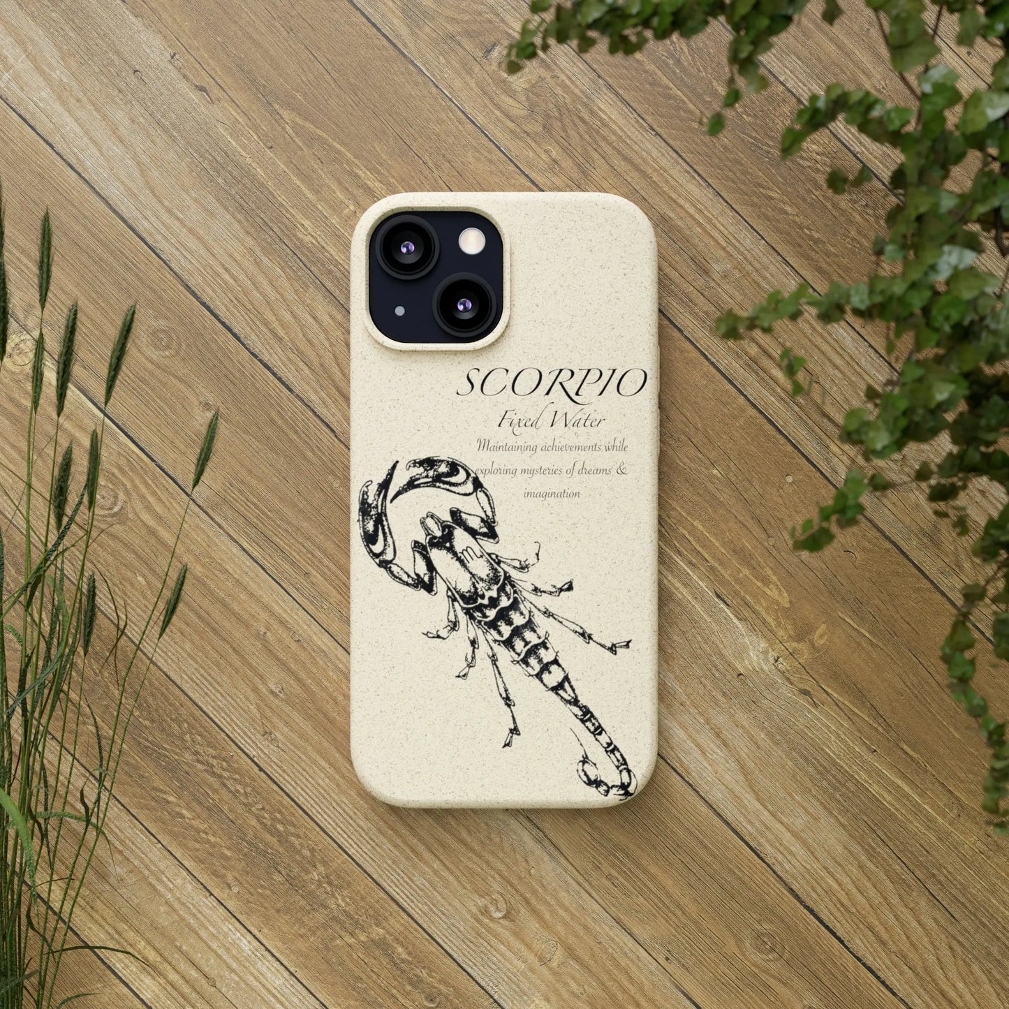 Scorpio Biodegradable Phone Case Printify