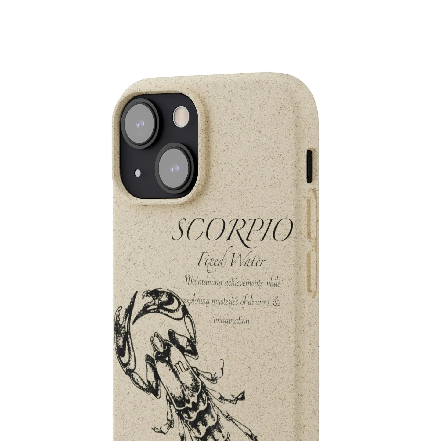 Scorpio Biodegradable Phone Case Printify