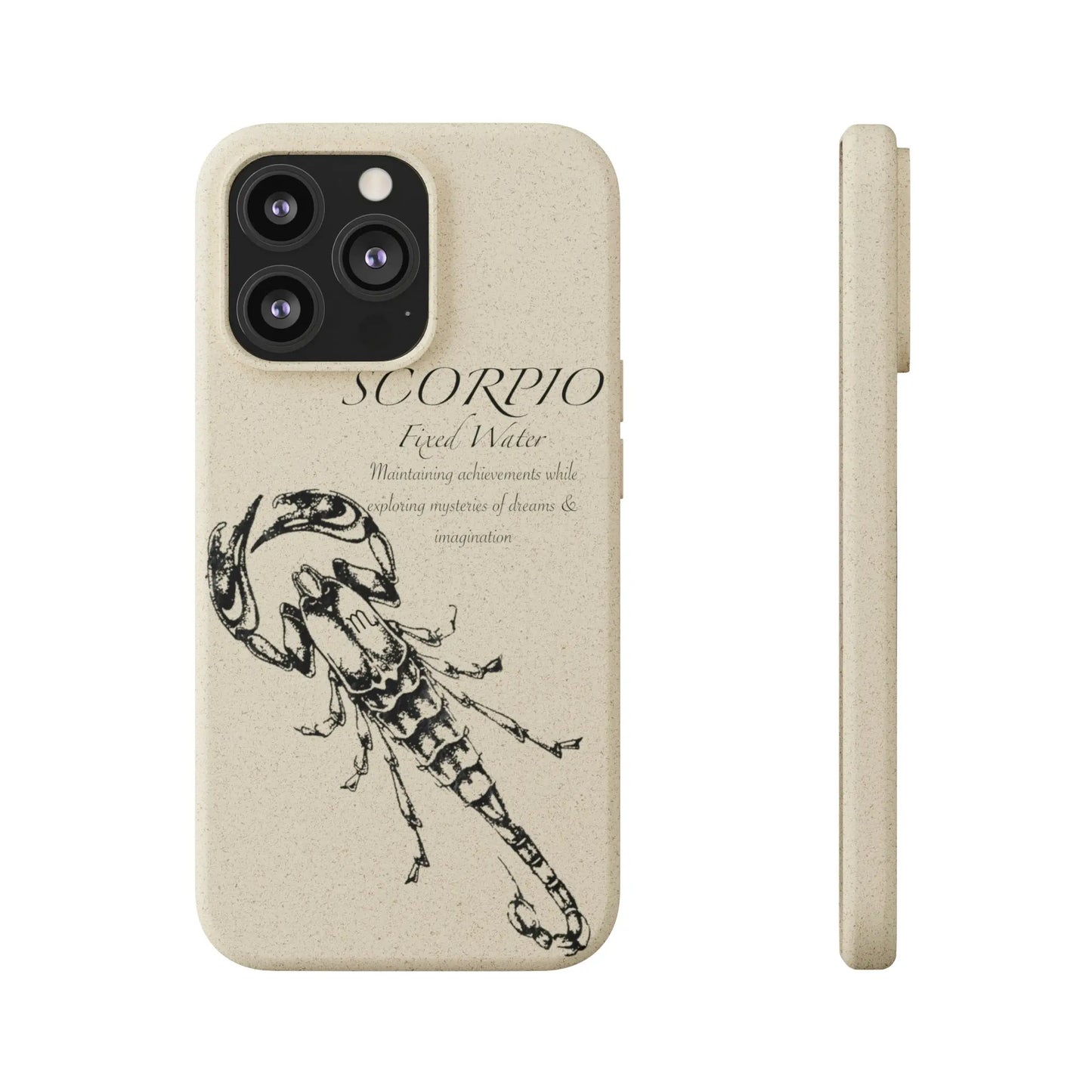 Scorpio Biodegradable Phone Case Printify