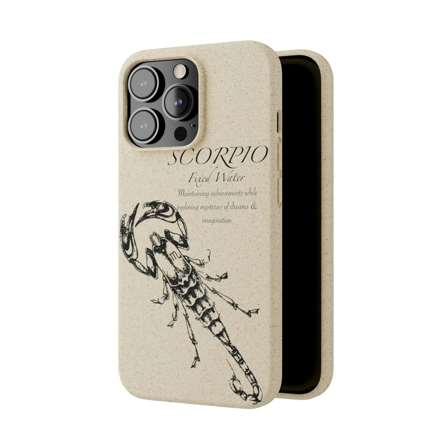 Scorpio Biodegradable Phone Case Printify