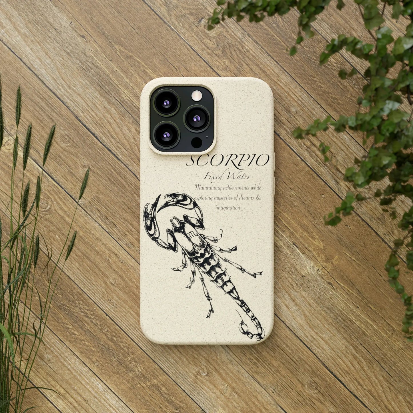 Scorpio Biodegradable Phone Case Printify