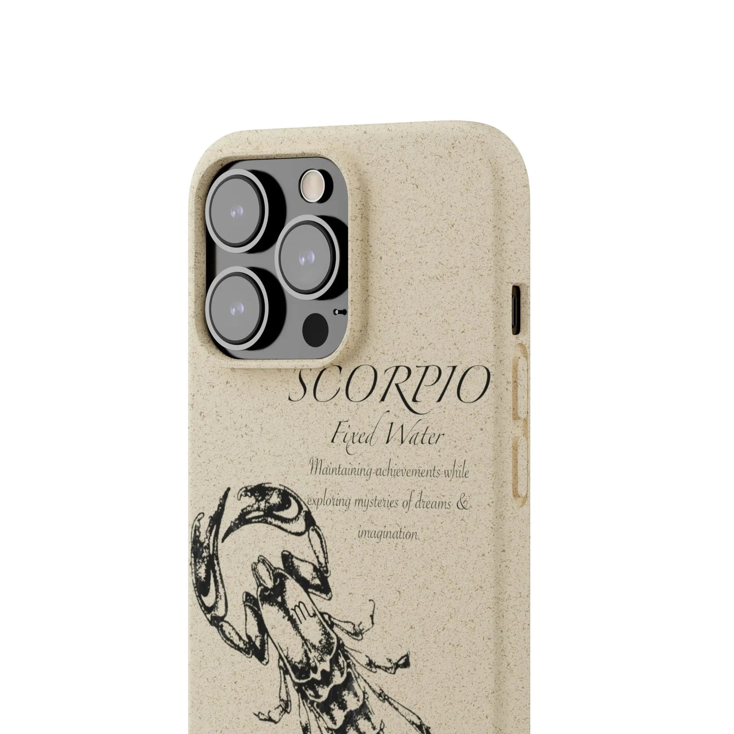 Scorpio Biodegradable Phone Case Printify