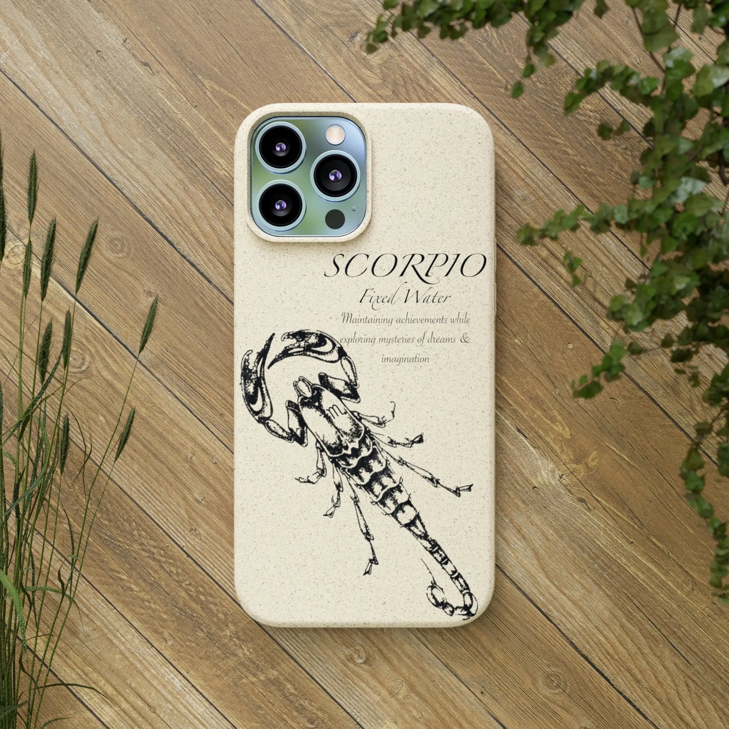 Scorpio Biodegradable Phone Case Printify