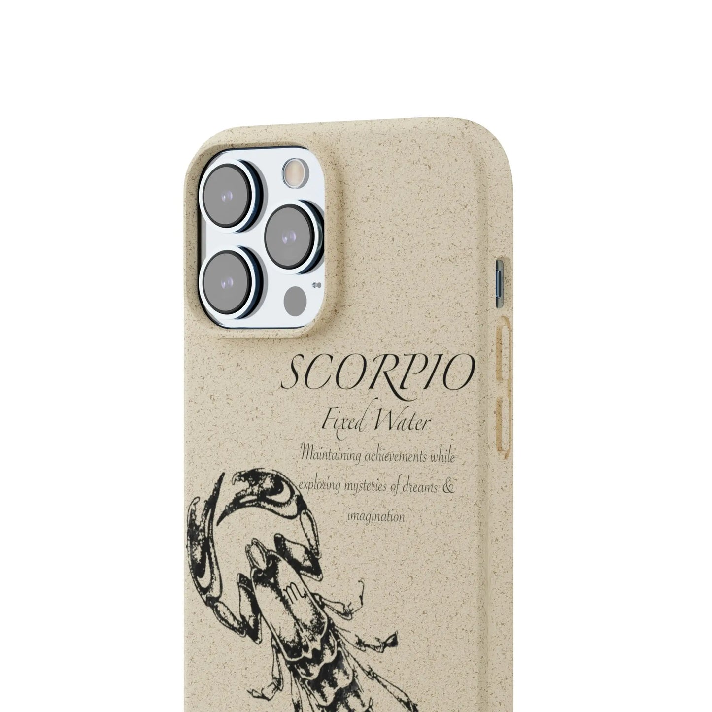 Scorpio Biodegradable Phone Case Printify