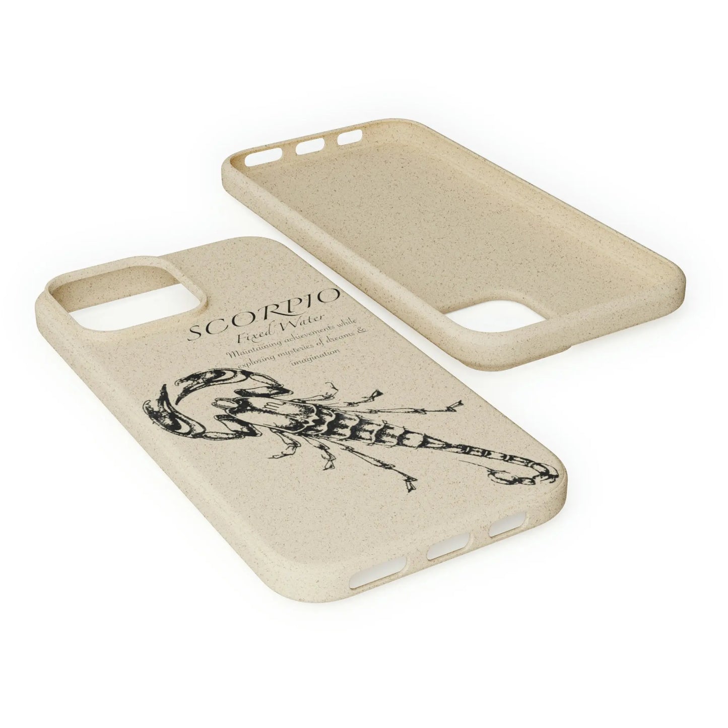 Scorpio Biodegradable Phone Case Printify