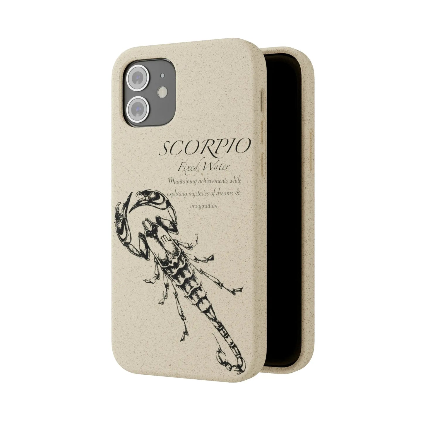 Scorpio Biodegradable Phone Case Printify