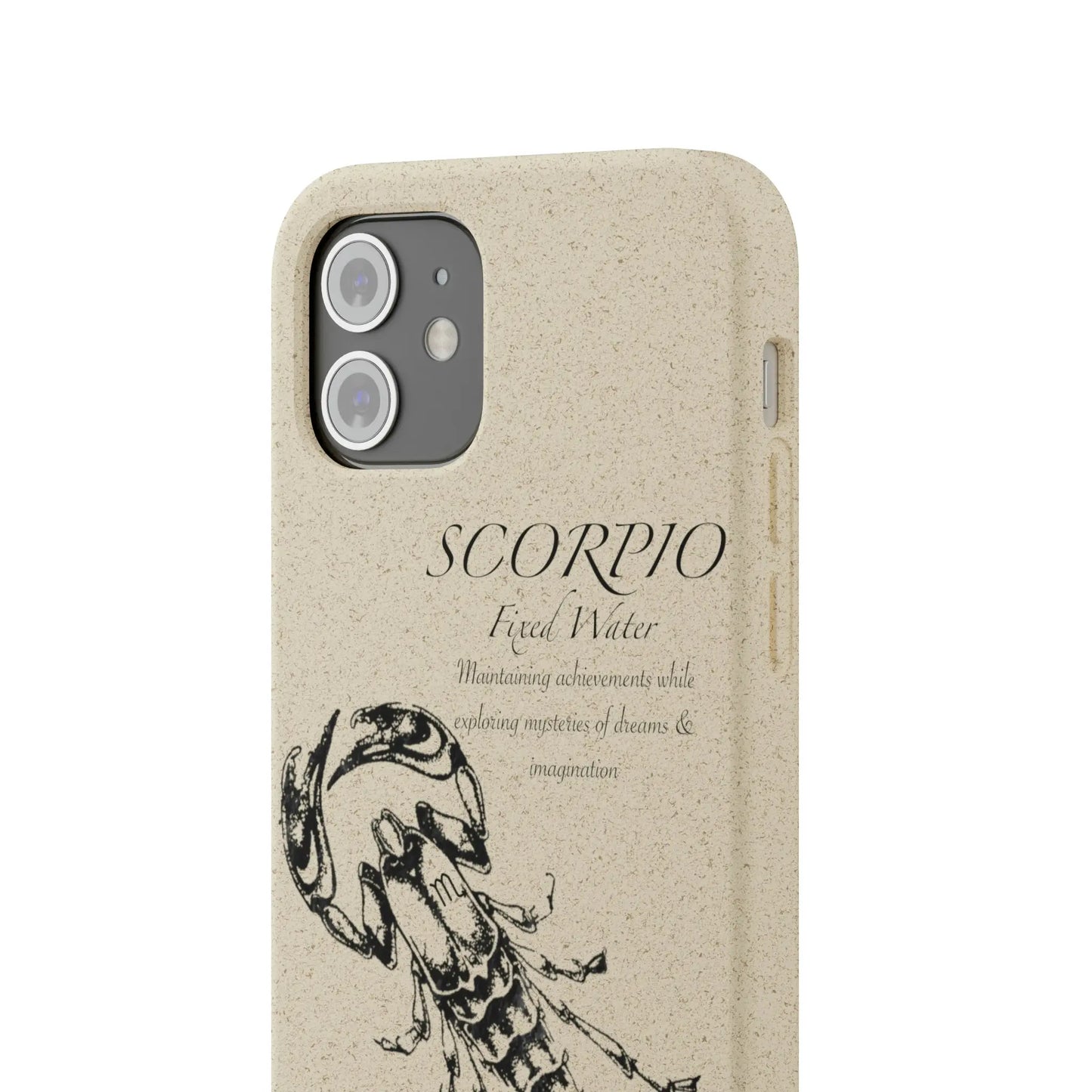 Scorpio Biodegradable Phone Case Printify