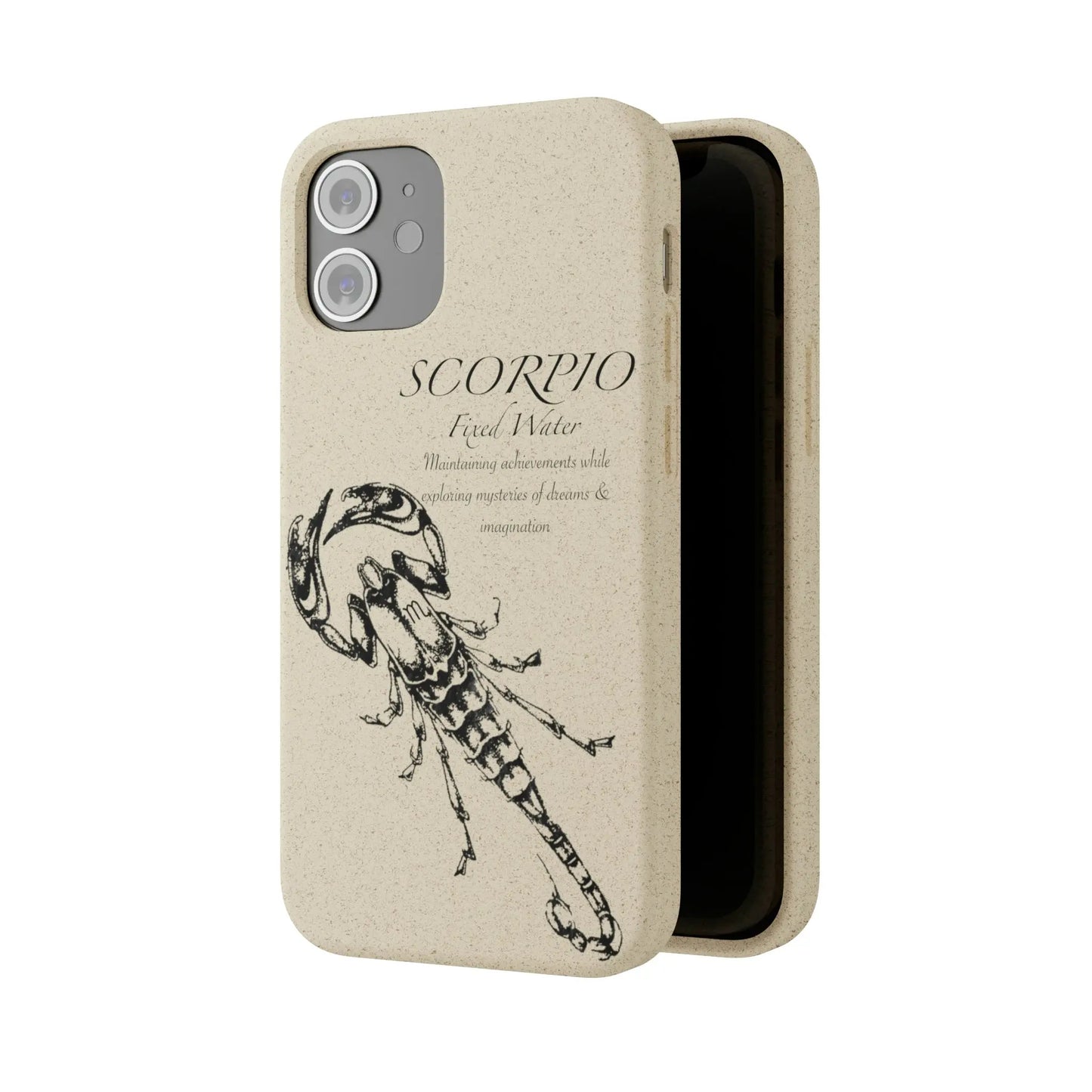 Scorpio Biodegradable Phone Case Printify