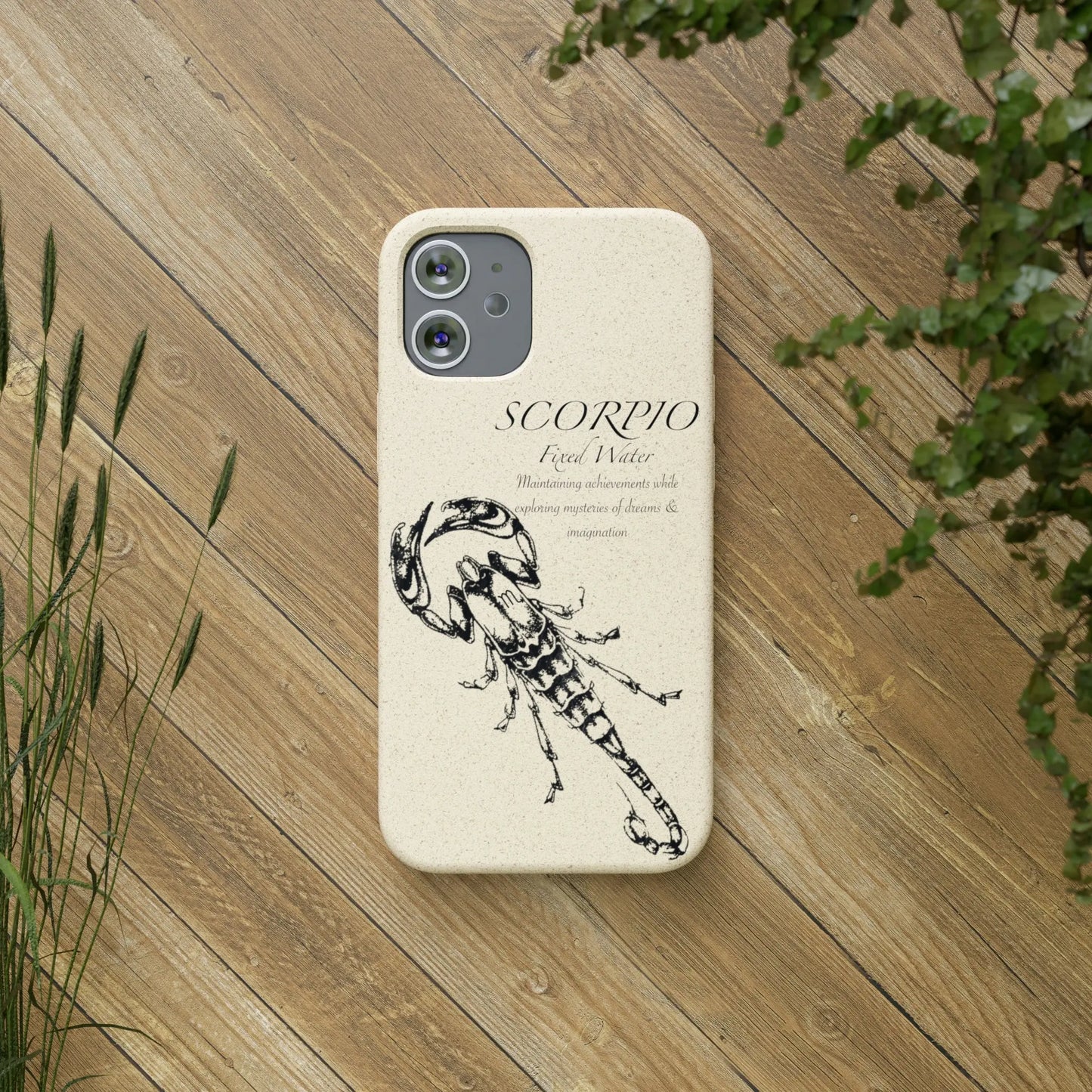 Scorpio Biodegradable Phone Case Printify