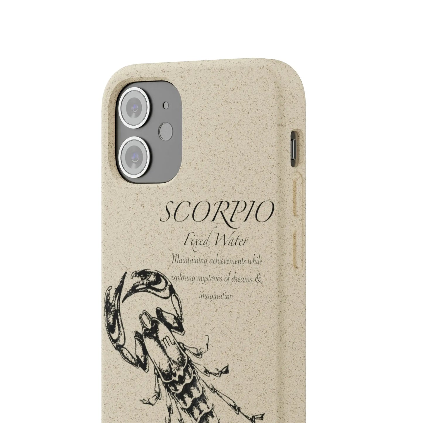 Scorpio Biodegradable Phone Case Printify