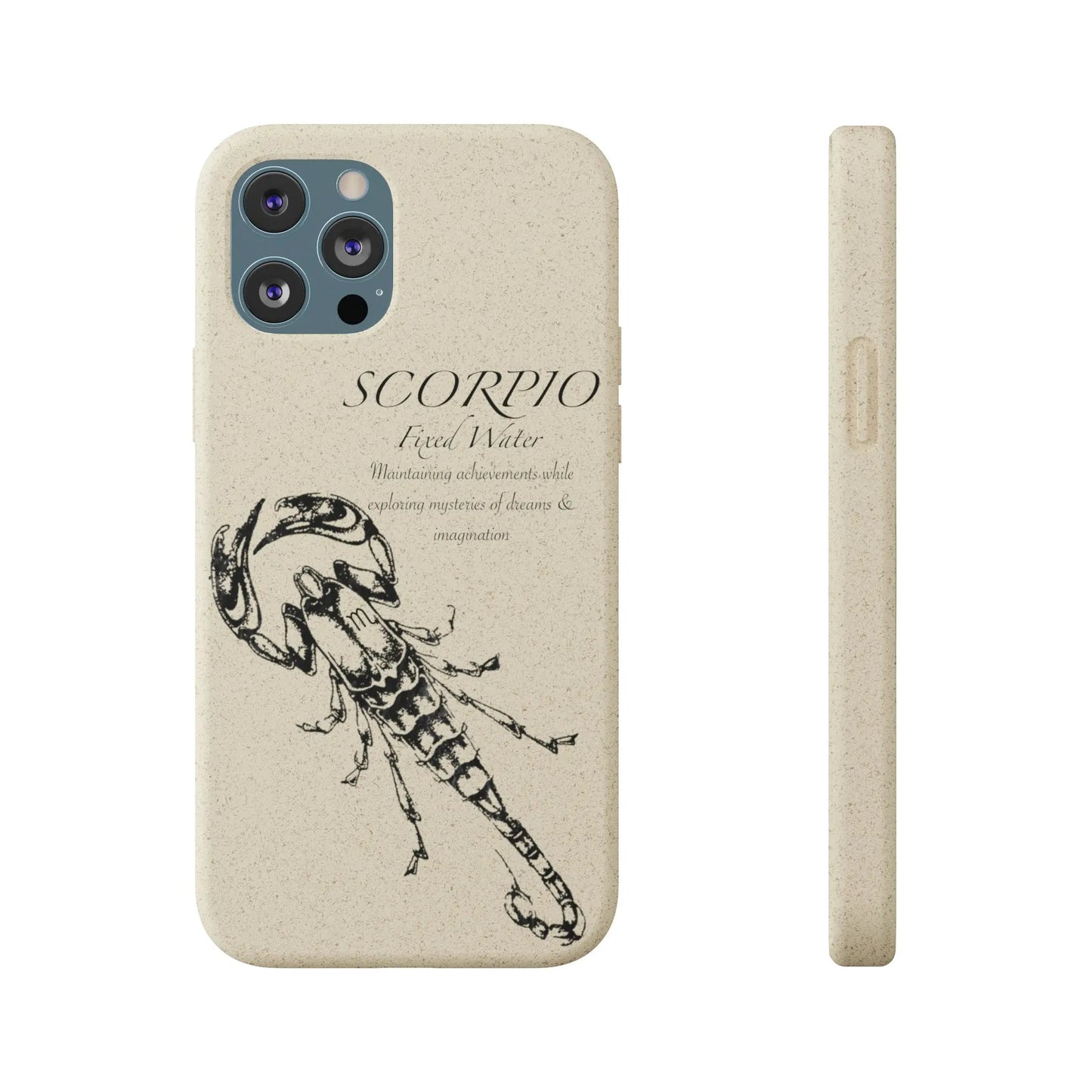 Scorpio Biodegradable Phone Case Printify