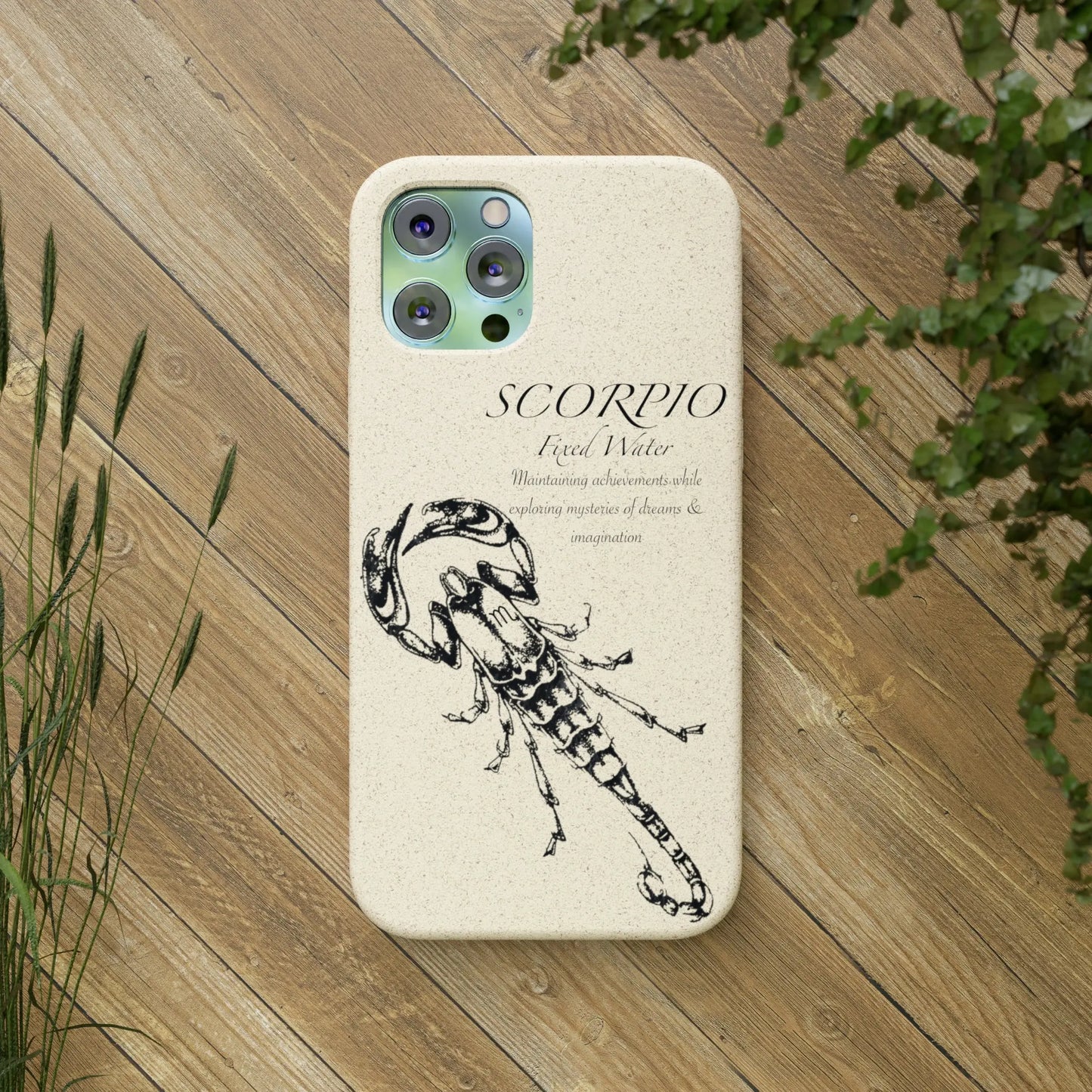 Scorpio Biodegradable Phone Case Printify