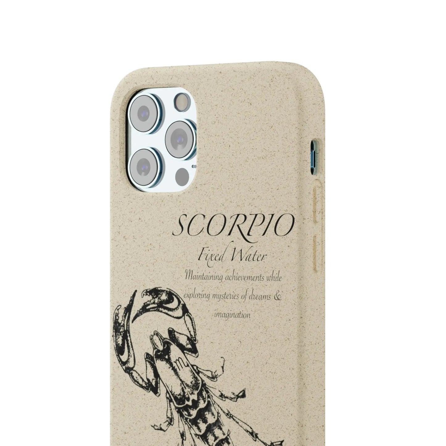 Scorpio Biodegradable Phone Case Printify