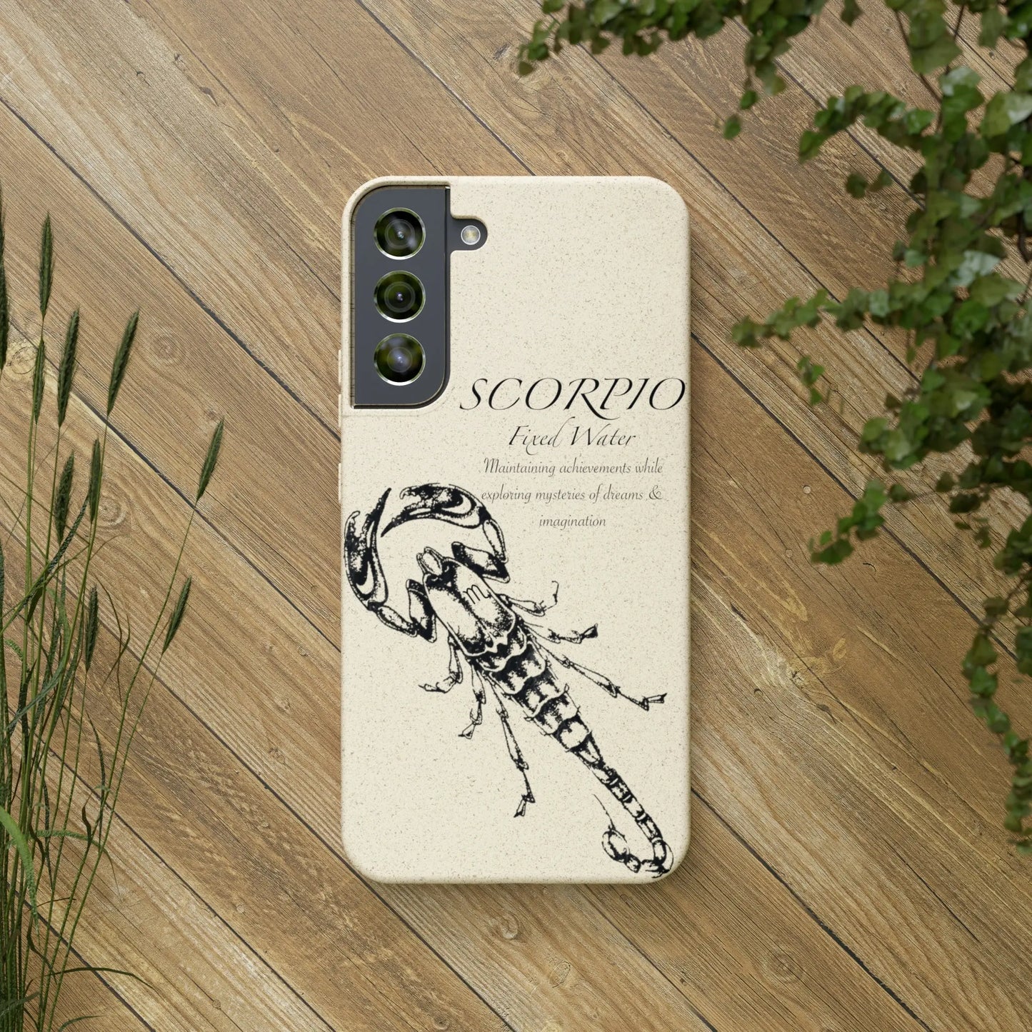 Scorpio Biodegradable Phone Case Printify