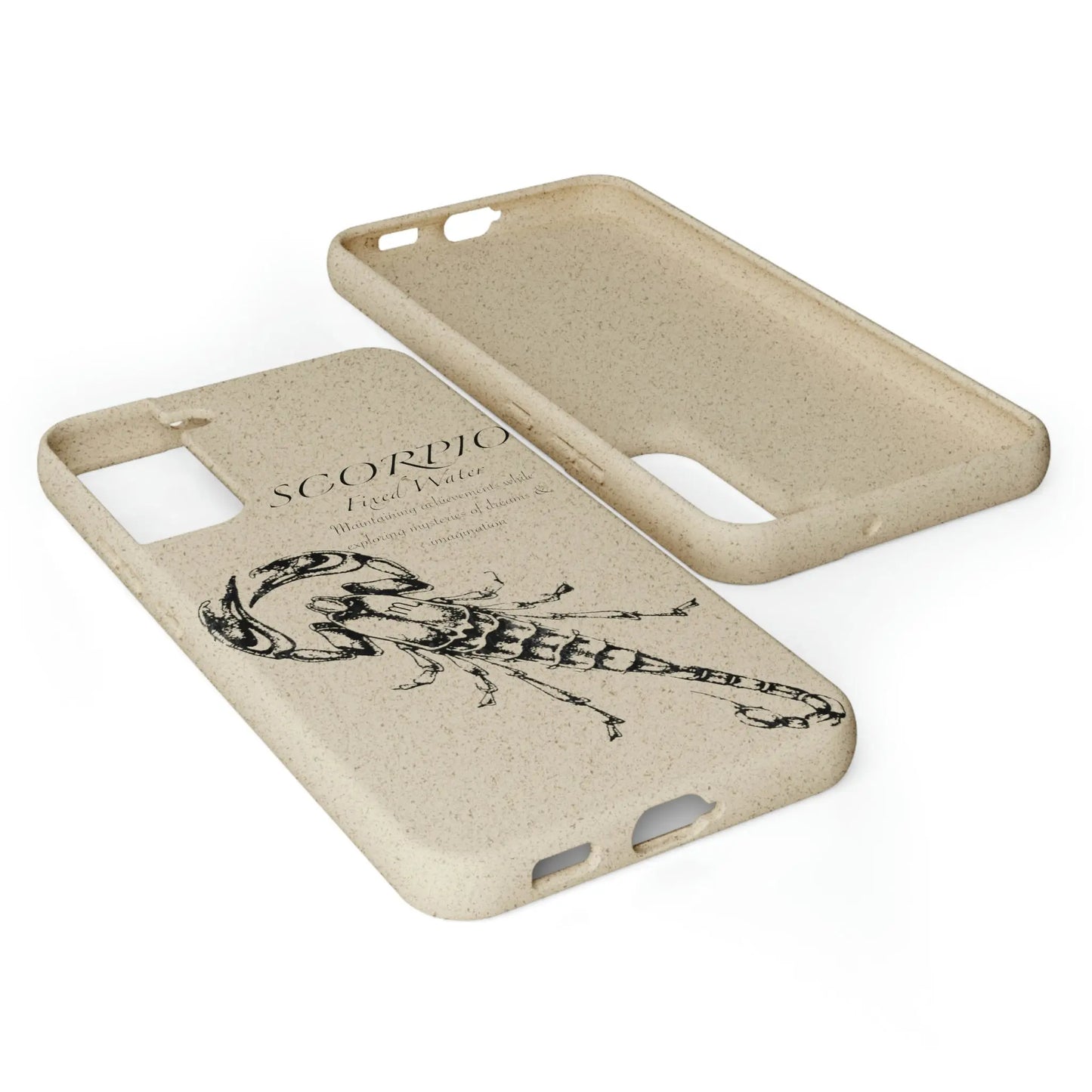 Scorpio Biodegradable Phone Case Printify