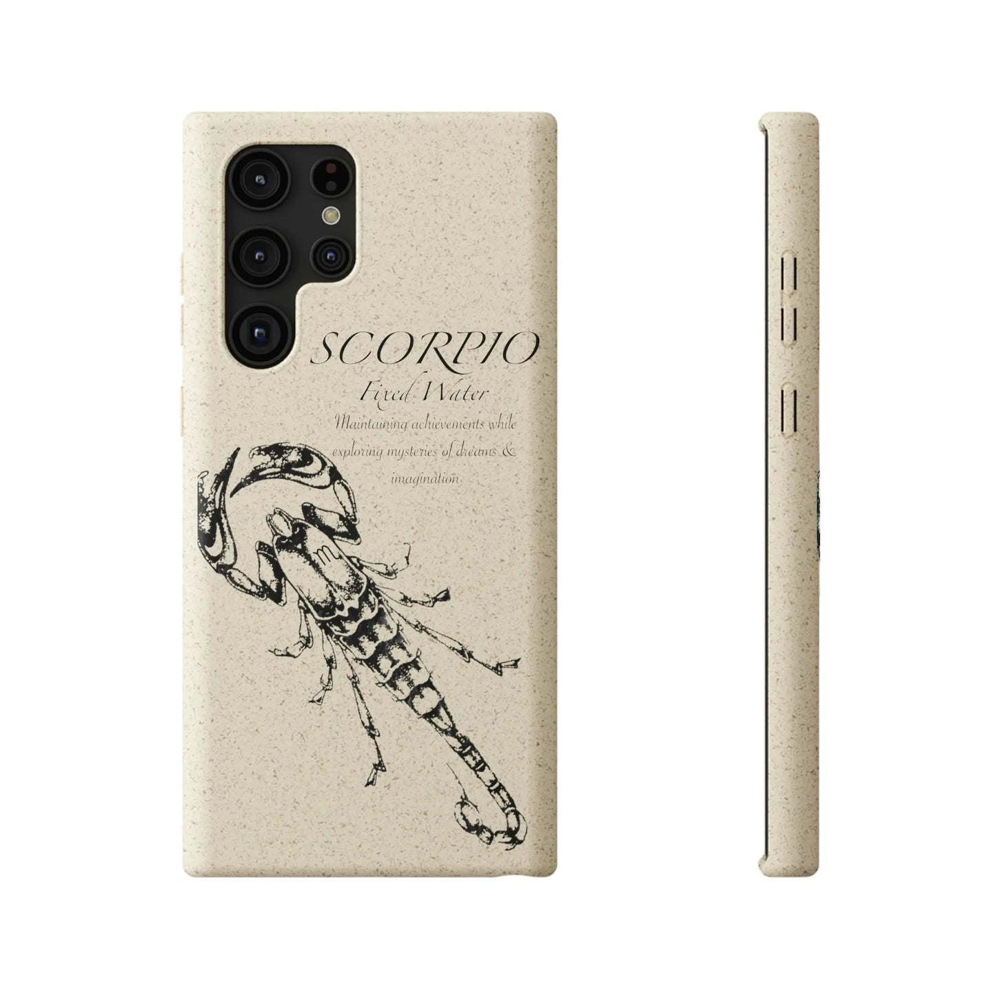 Scorpio Biodegradable Phone Case Printify