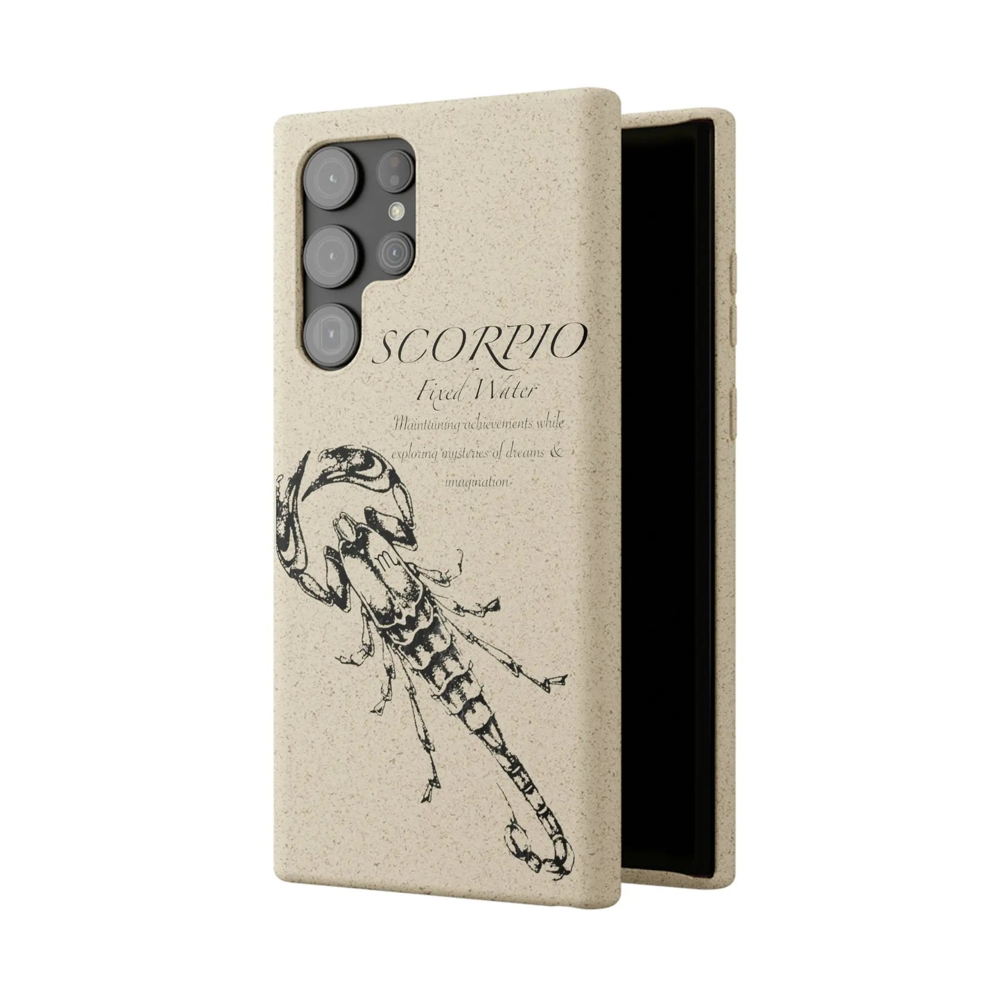 Scorpio Biodegradable Phone Case Printify