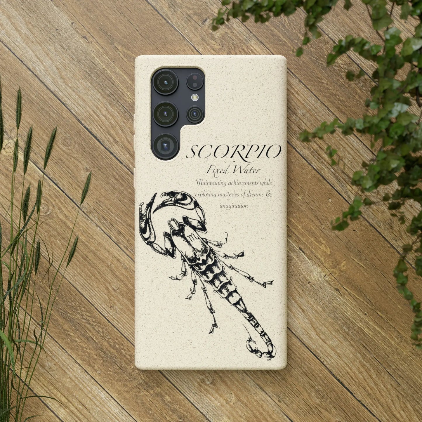 Scorpio Biodegradable Phone Case Printify