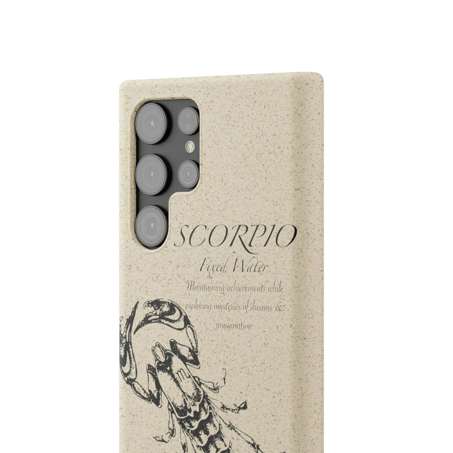 Scorpio Biodegradable Phone Case Printify