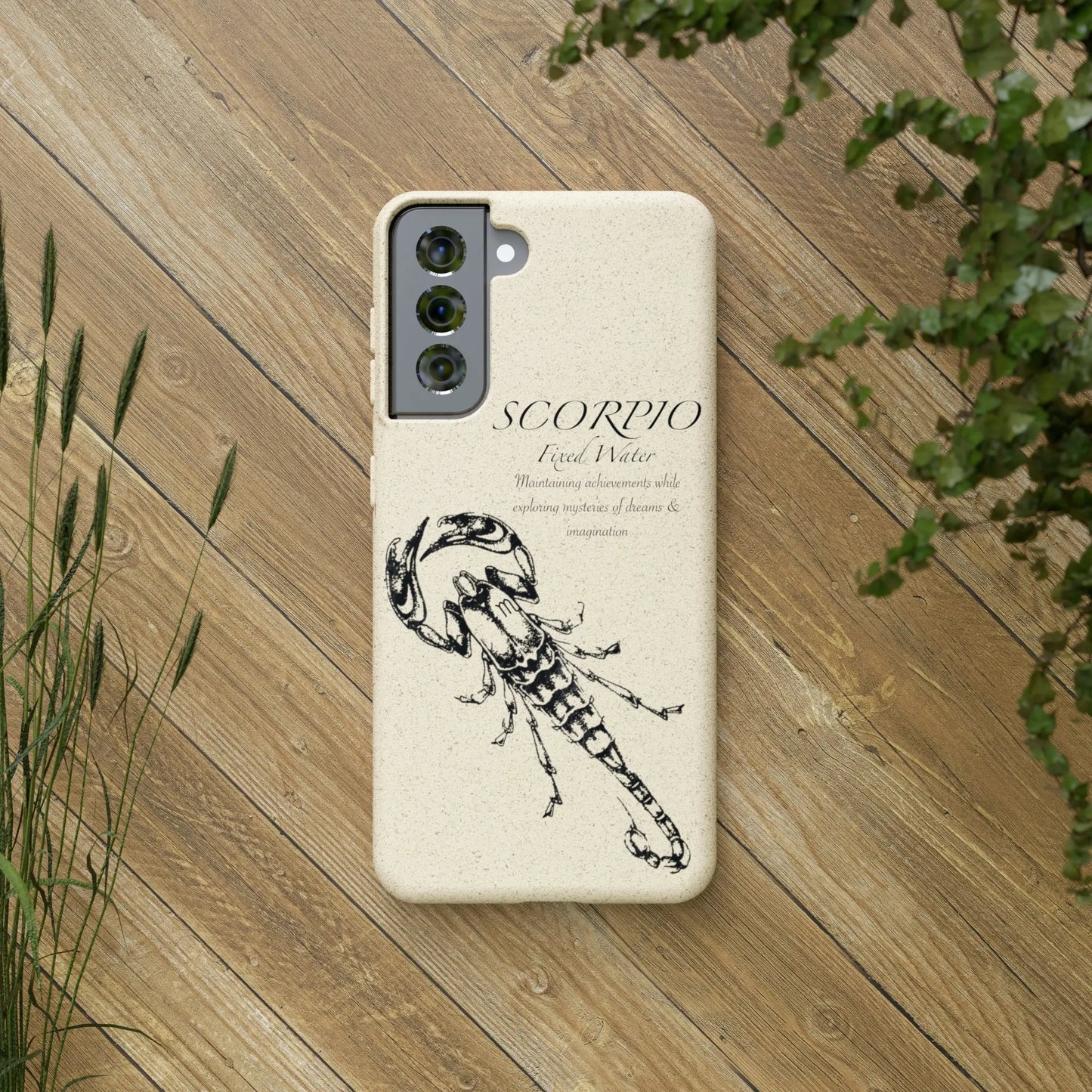 Scorpio Biodegradable Phone Case Printify