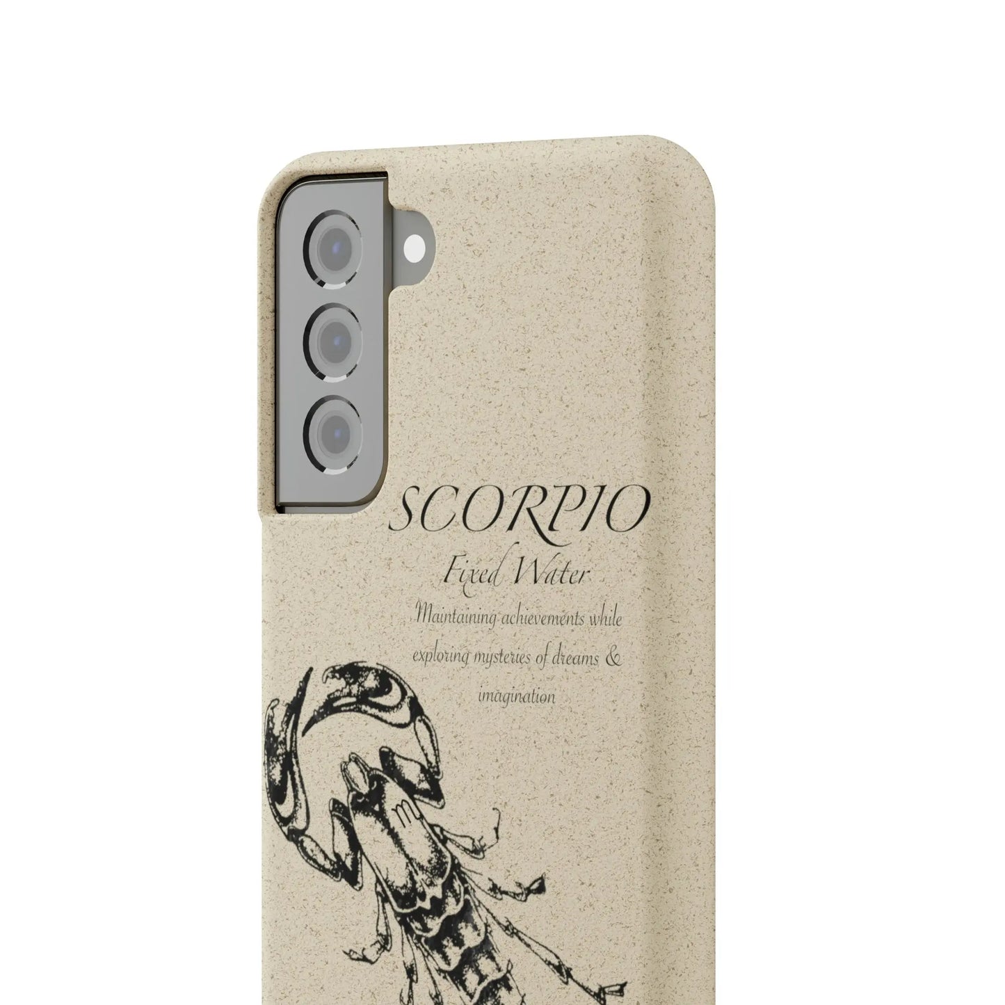 Scorpio Biodegradable Phone Case Printify