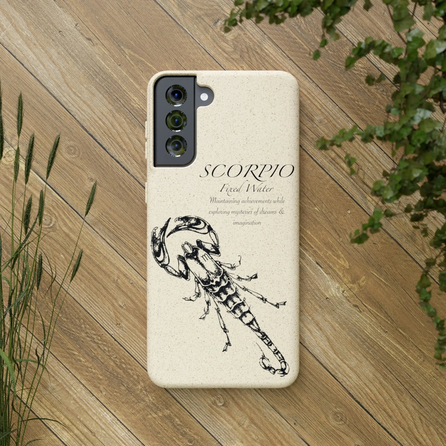 Scorpio Biodegradable Phone Case Printify