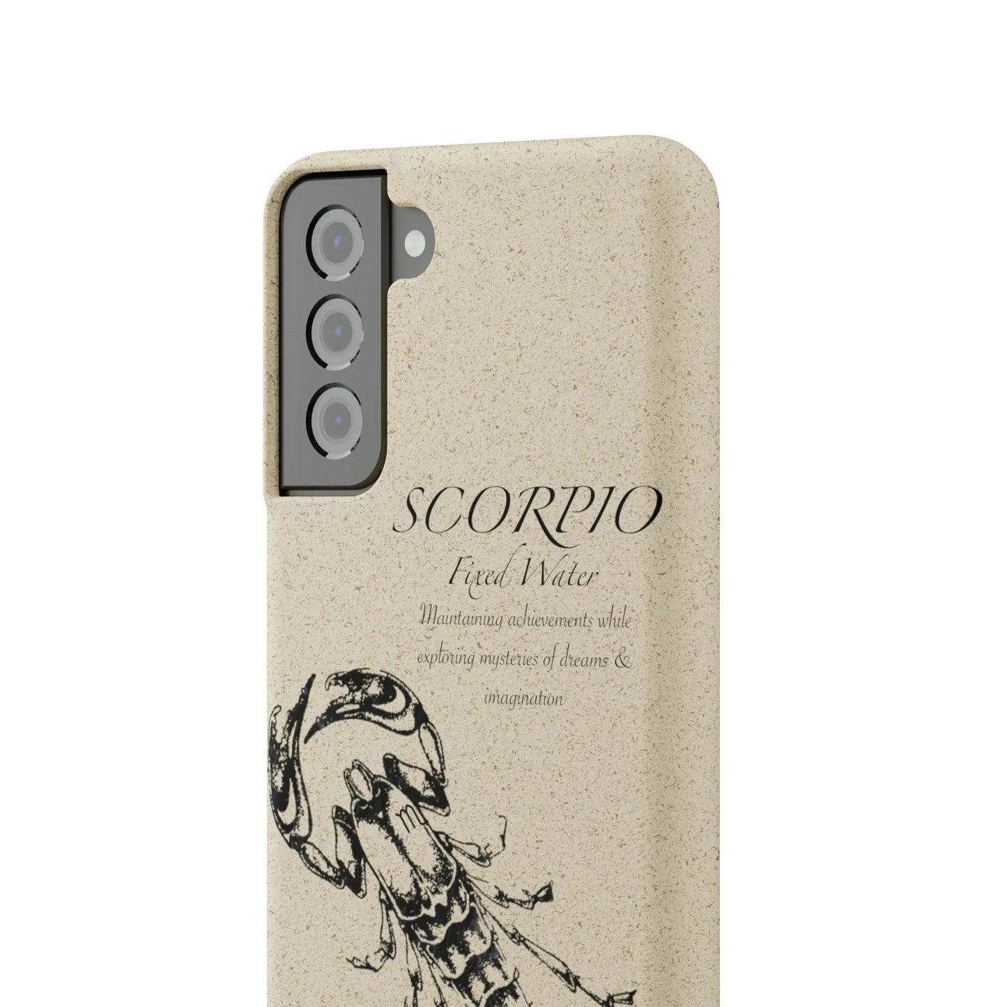 Scorpio Biodegradable Phone Case Printify