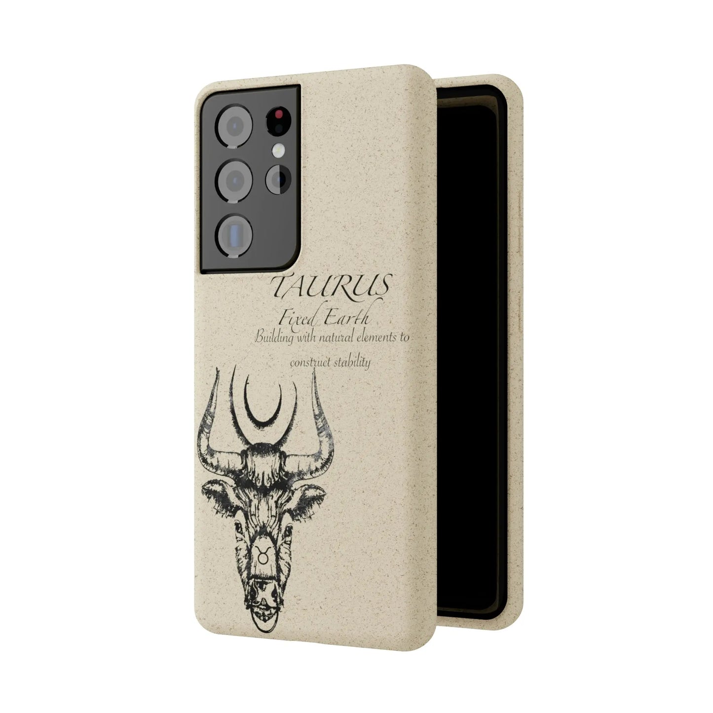 Taurus Zodiac Biodegradable Phone Case Printify