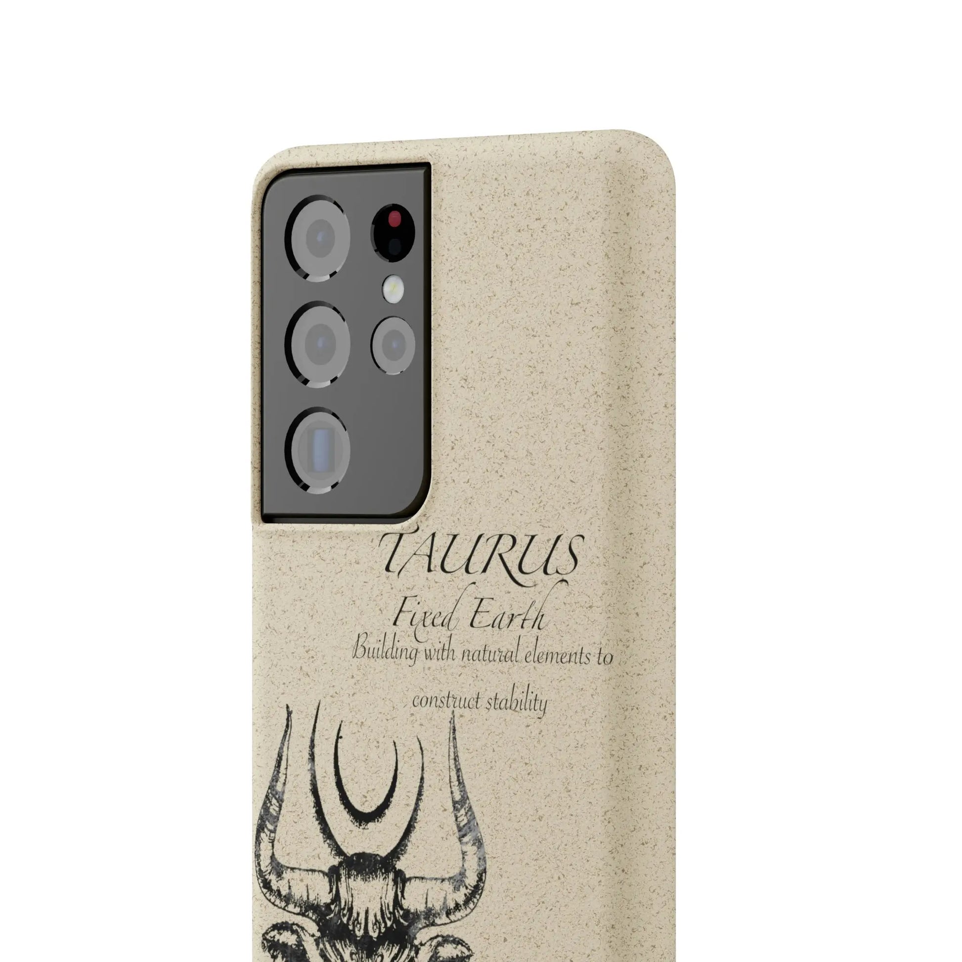 Taurus Zodiac Biodegradable Phone Case Printify