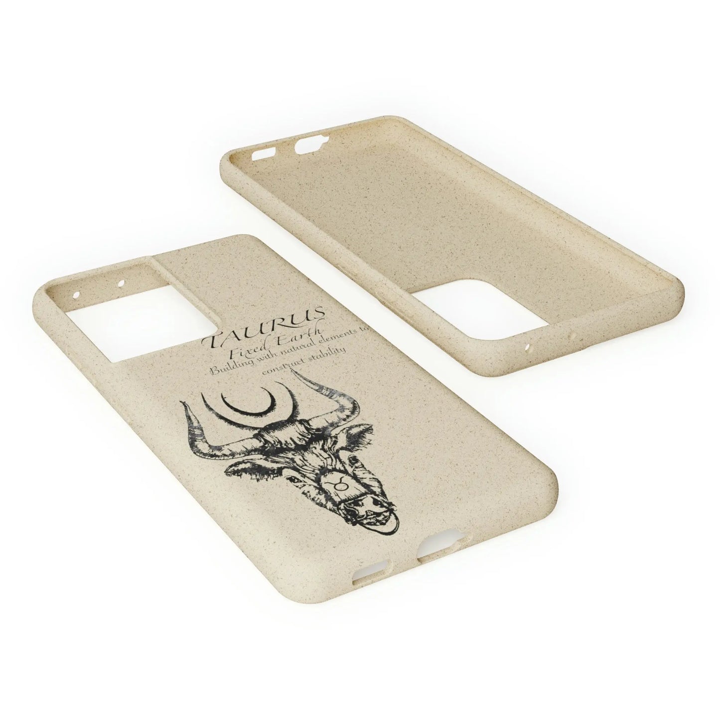 Taurus Zodiac Biodegradable Phone Case Printify