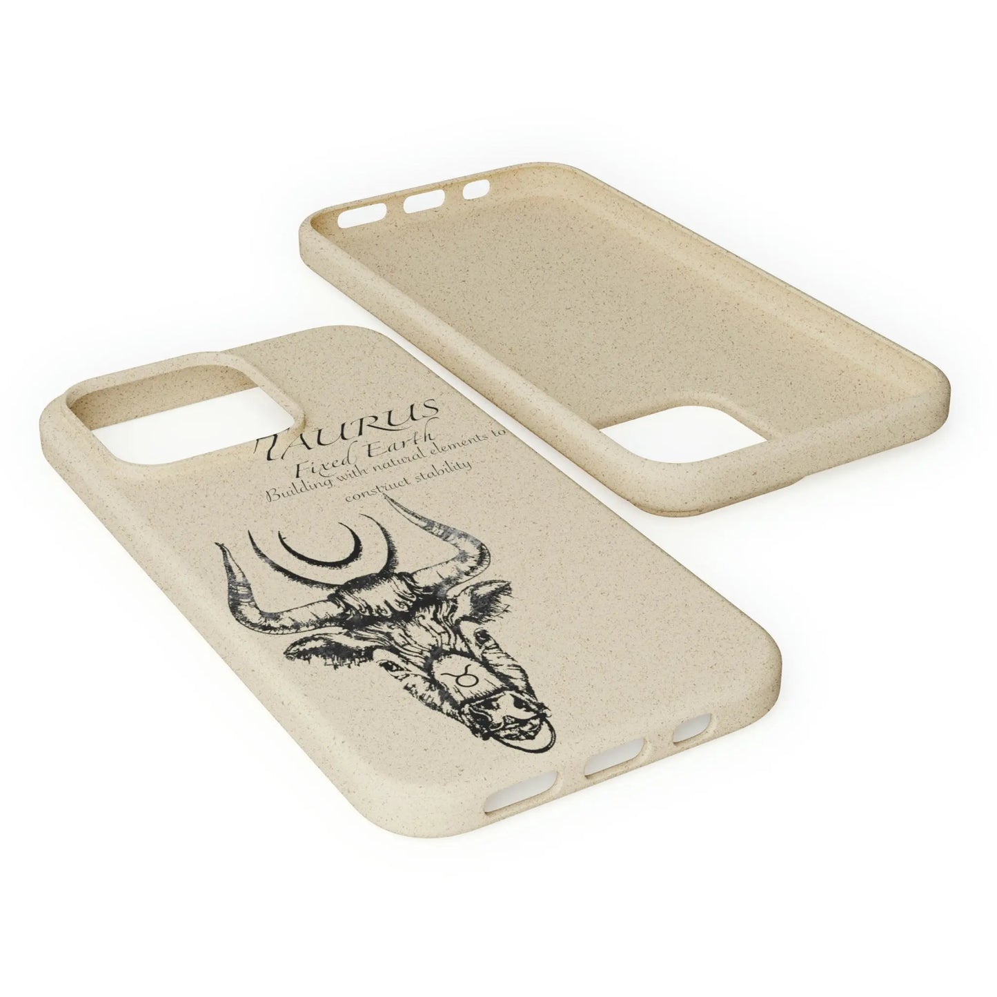 Taurus Zodiac Biodegradable Phone Case Printify