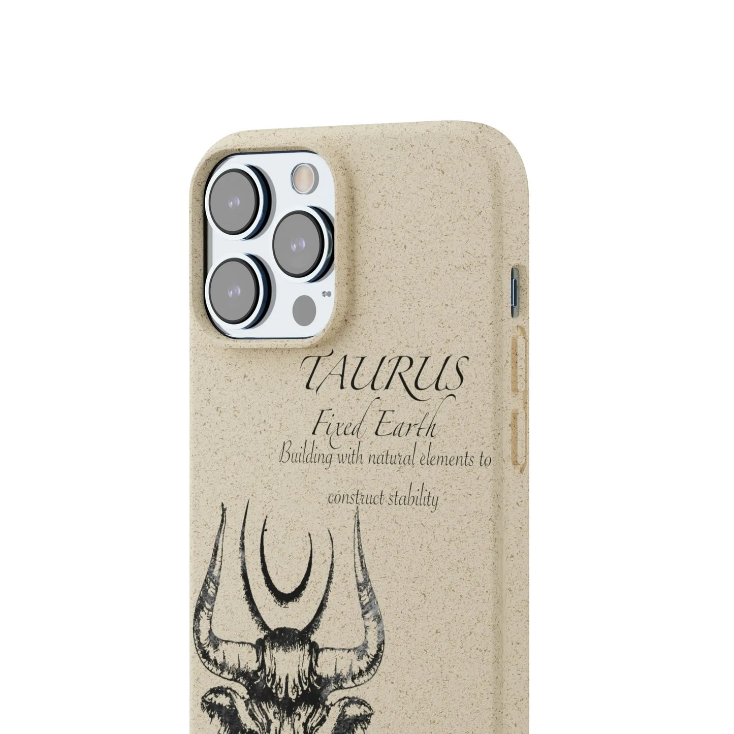 Taurus Zodiac Biodegradable Phone Case Printify