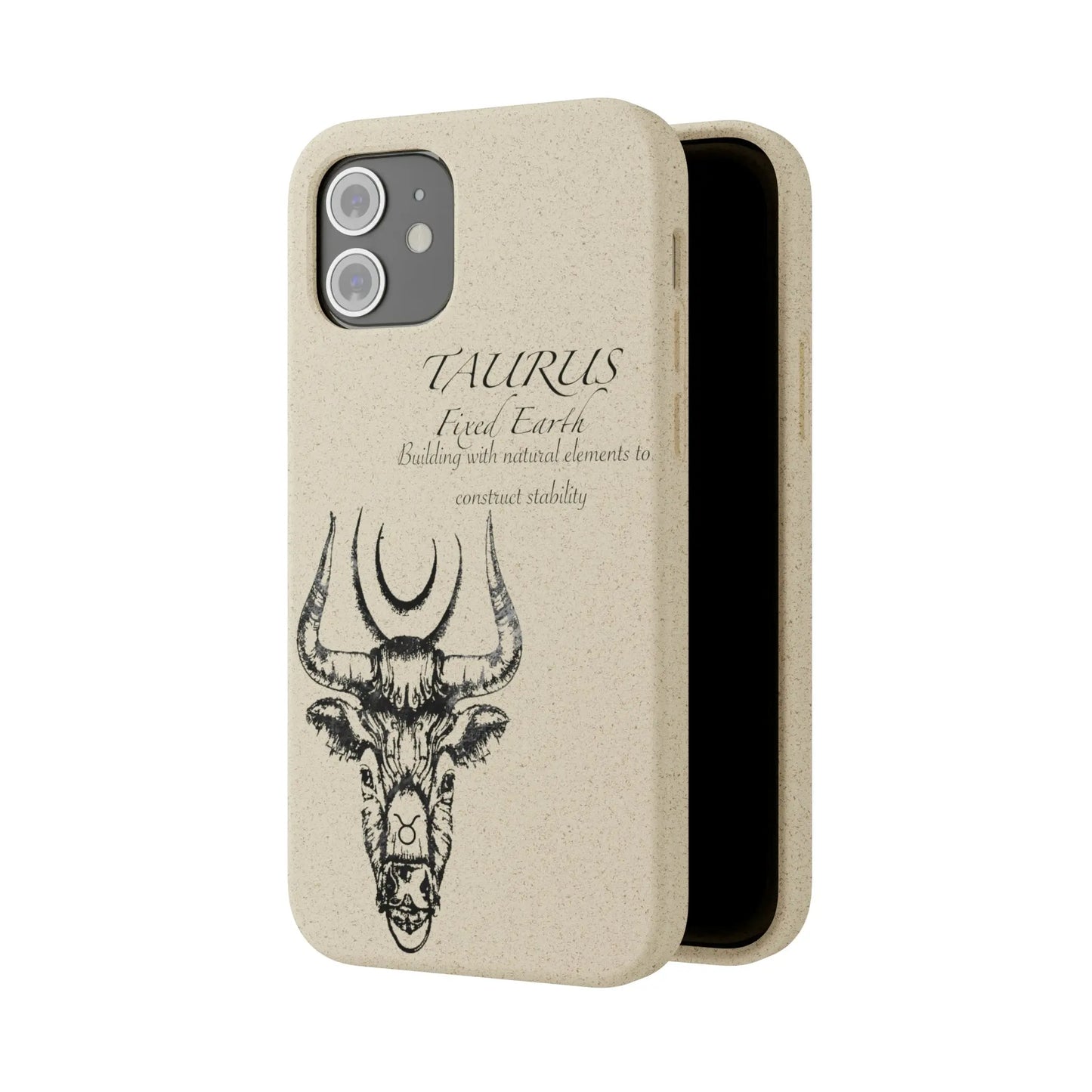 Taurus Zodiac Biodegradable Phone Case Printify