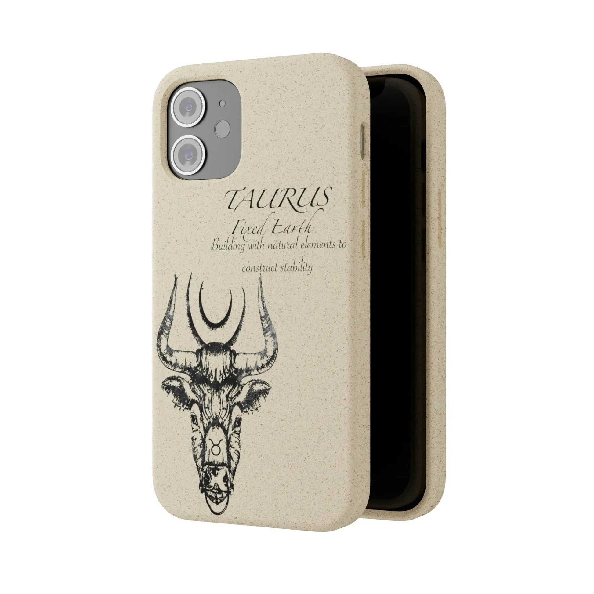 Taurus Zodiac Biodegradable Phone Case Printify