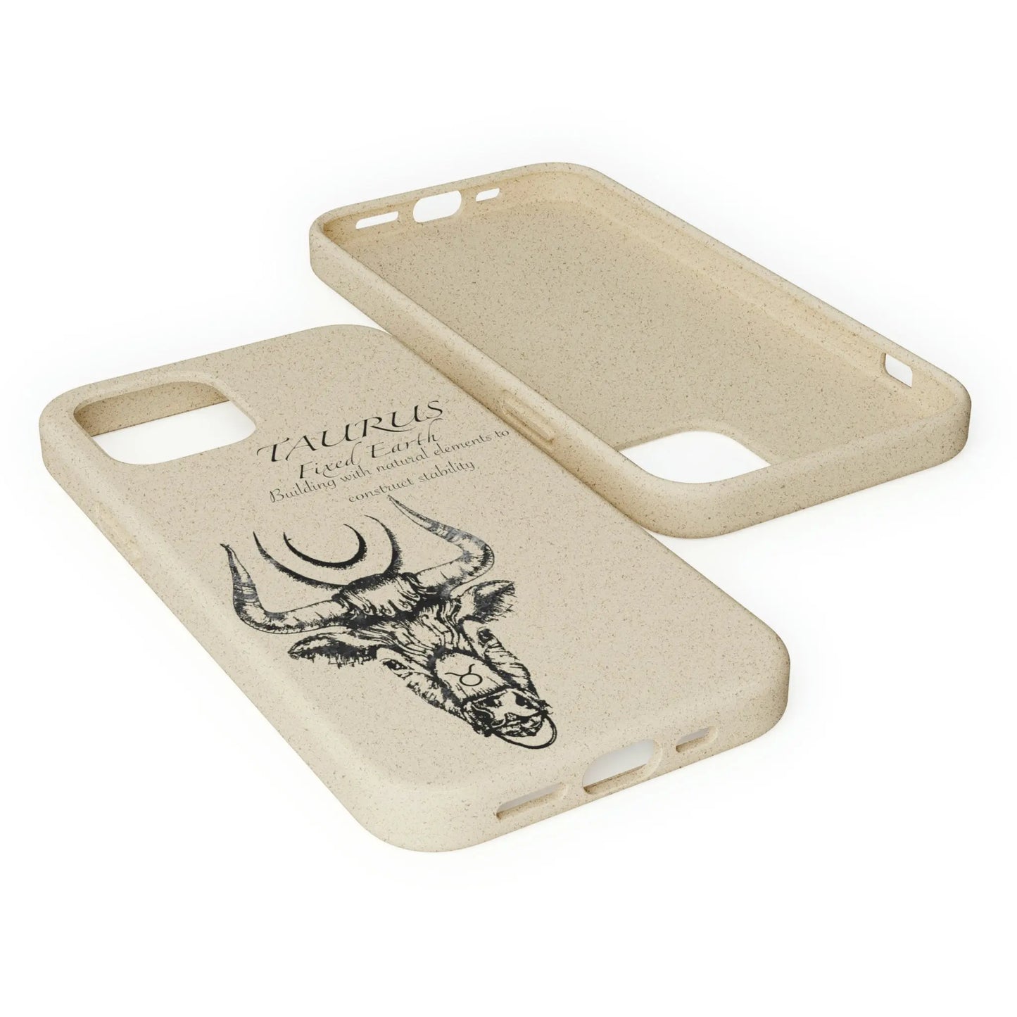 Taurus Zodiac Biodegradable Phone Case Printify