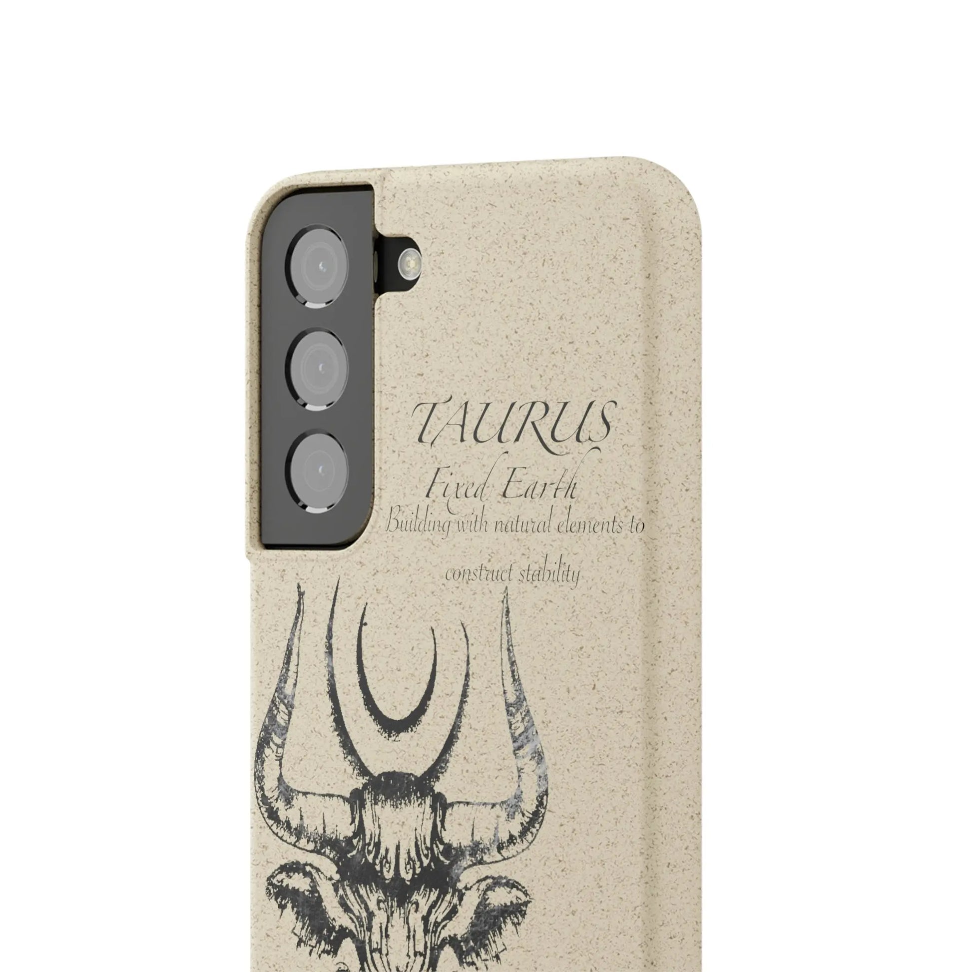 Taurus Zodiac Biodegradable Phone Case Printify