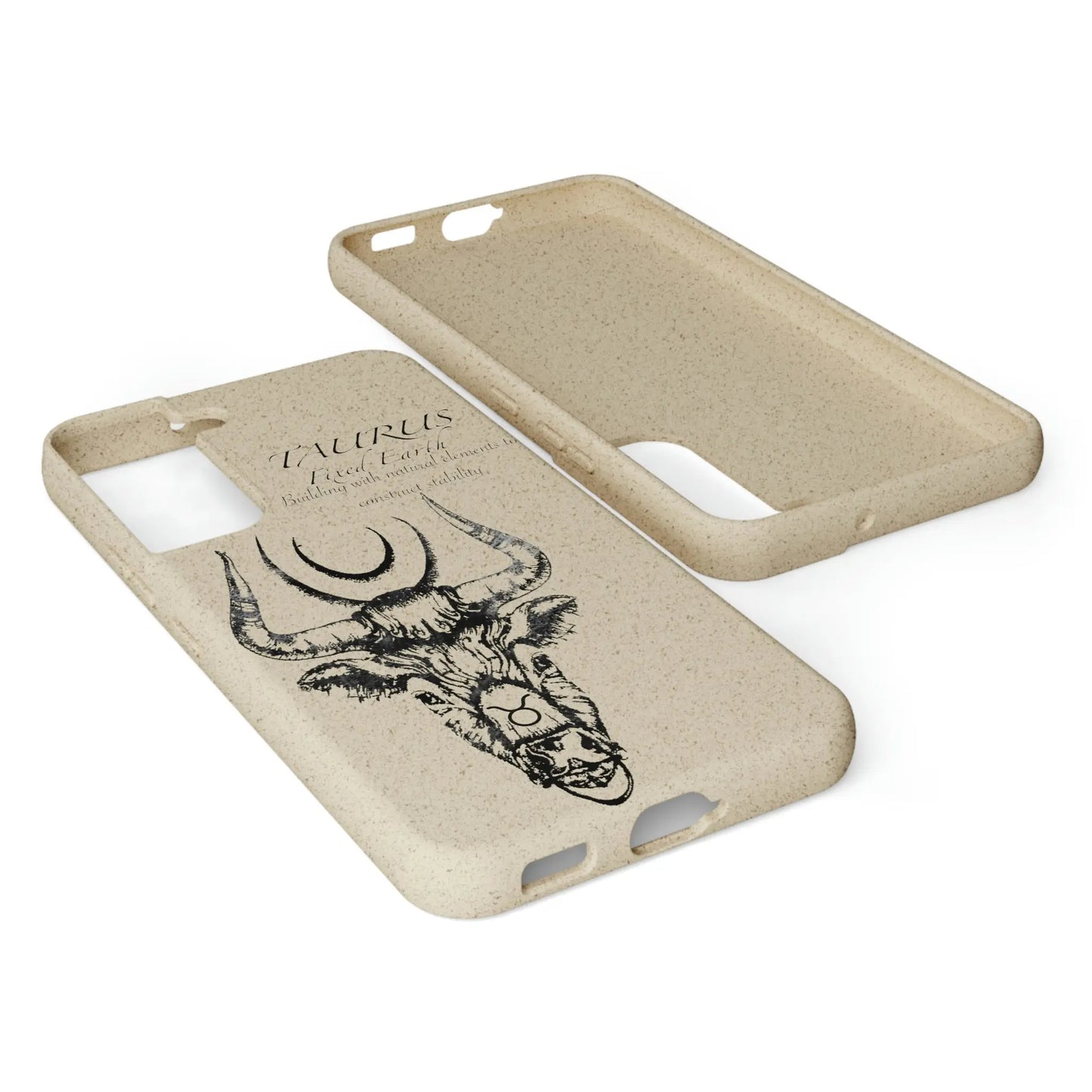 Taurus Zodiac Biodegradable Phone Case Printify