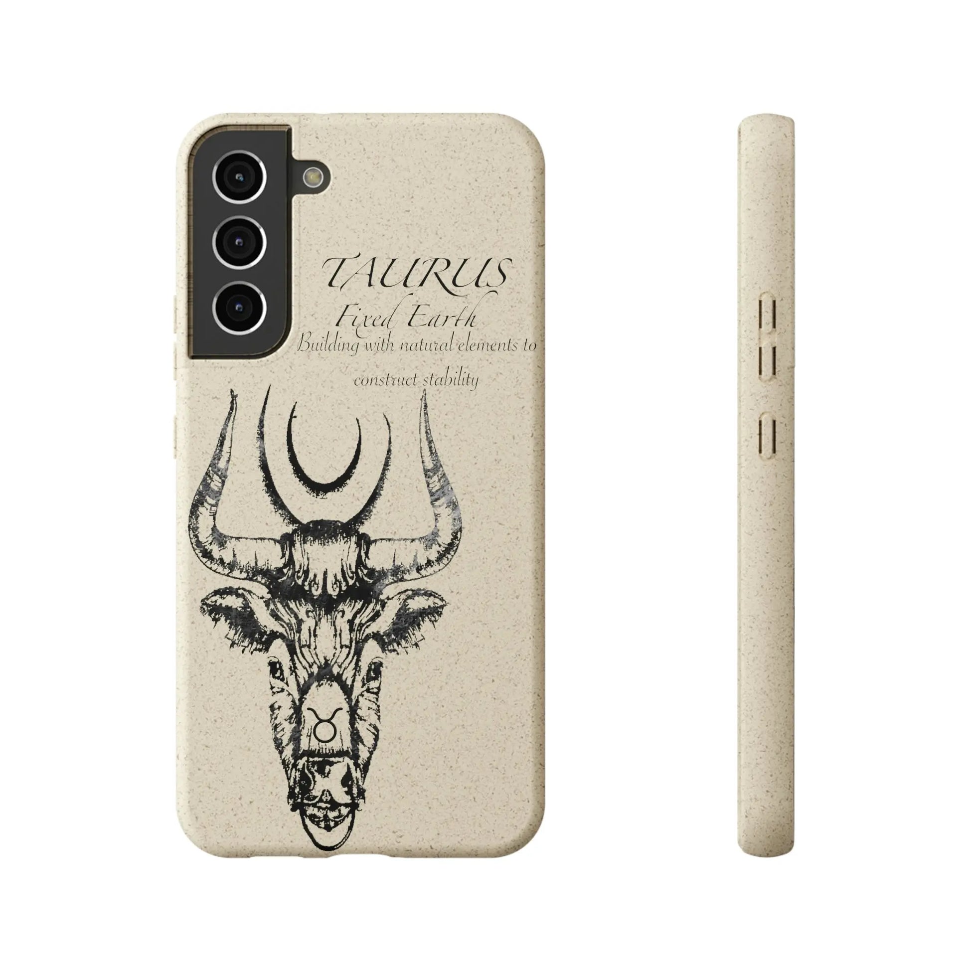 Taurus Zodiac Biodegradable Phone Case Printify