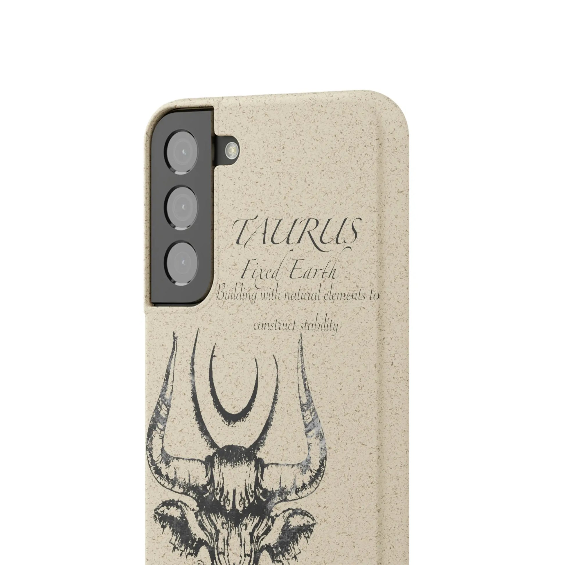 Taurus Zodiac Biodegradable Phone Case Printify