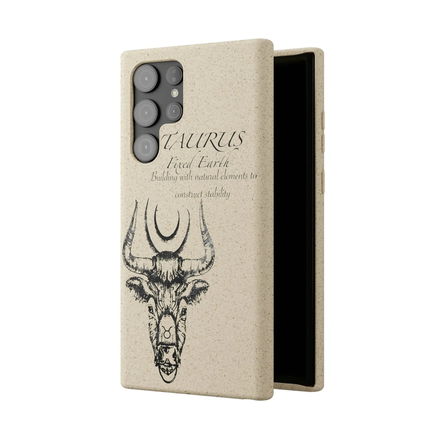 Taurus Zodiac Biodegradable Phone Case Printify