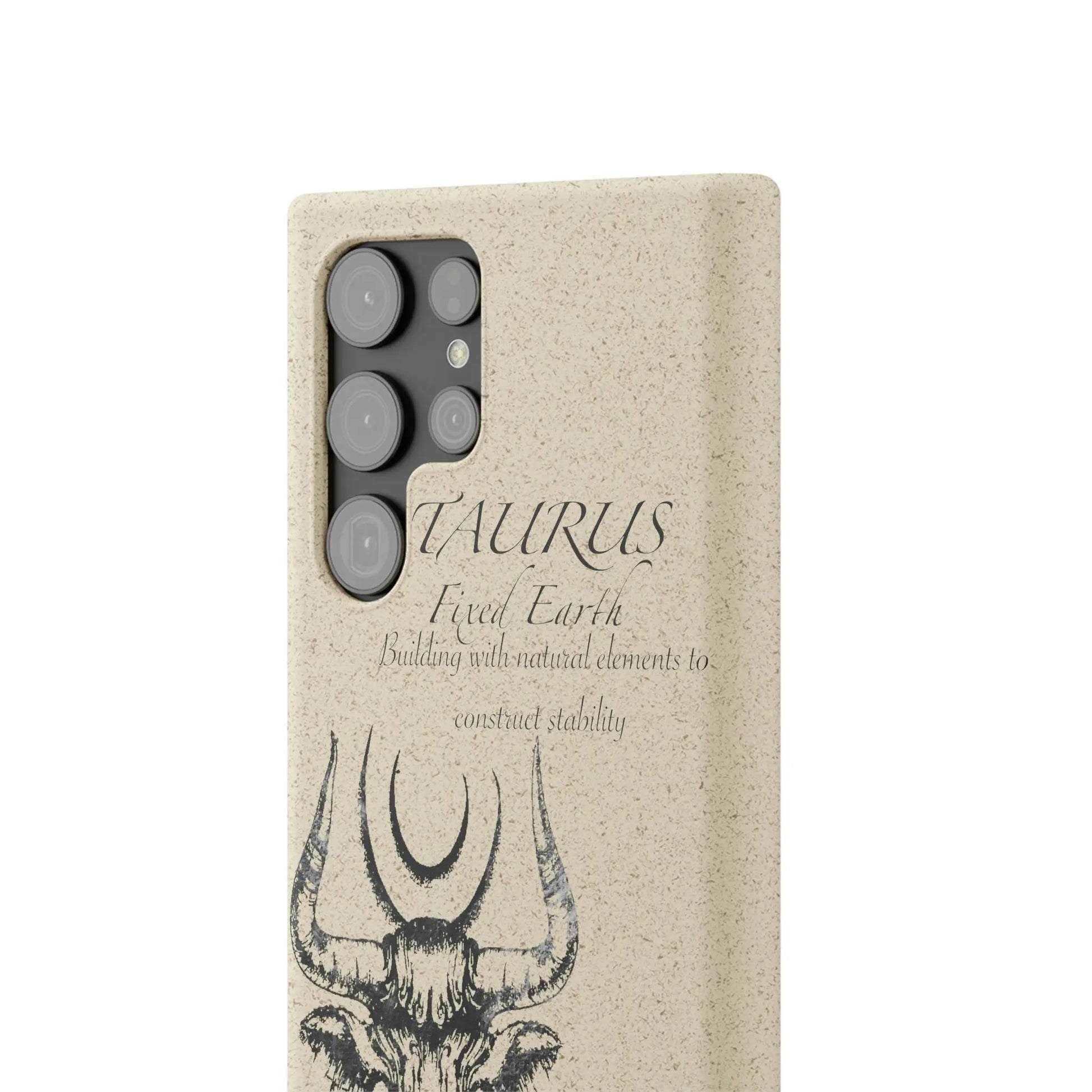 Taurus Zodiac Biodegradable Phone Case Printify