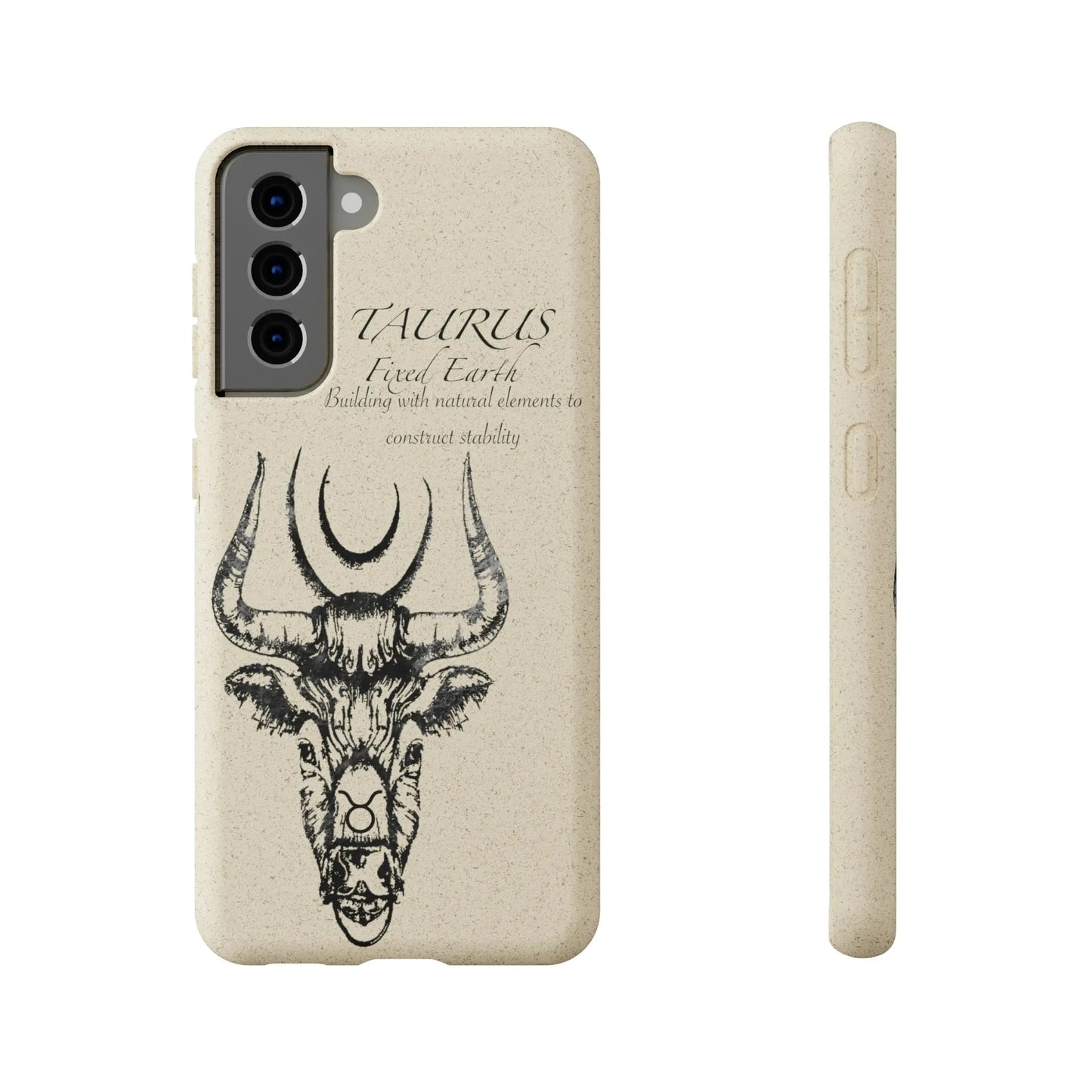 Taurus Zodiac Biodegradable Phone Case Printify