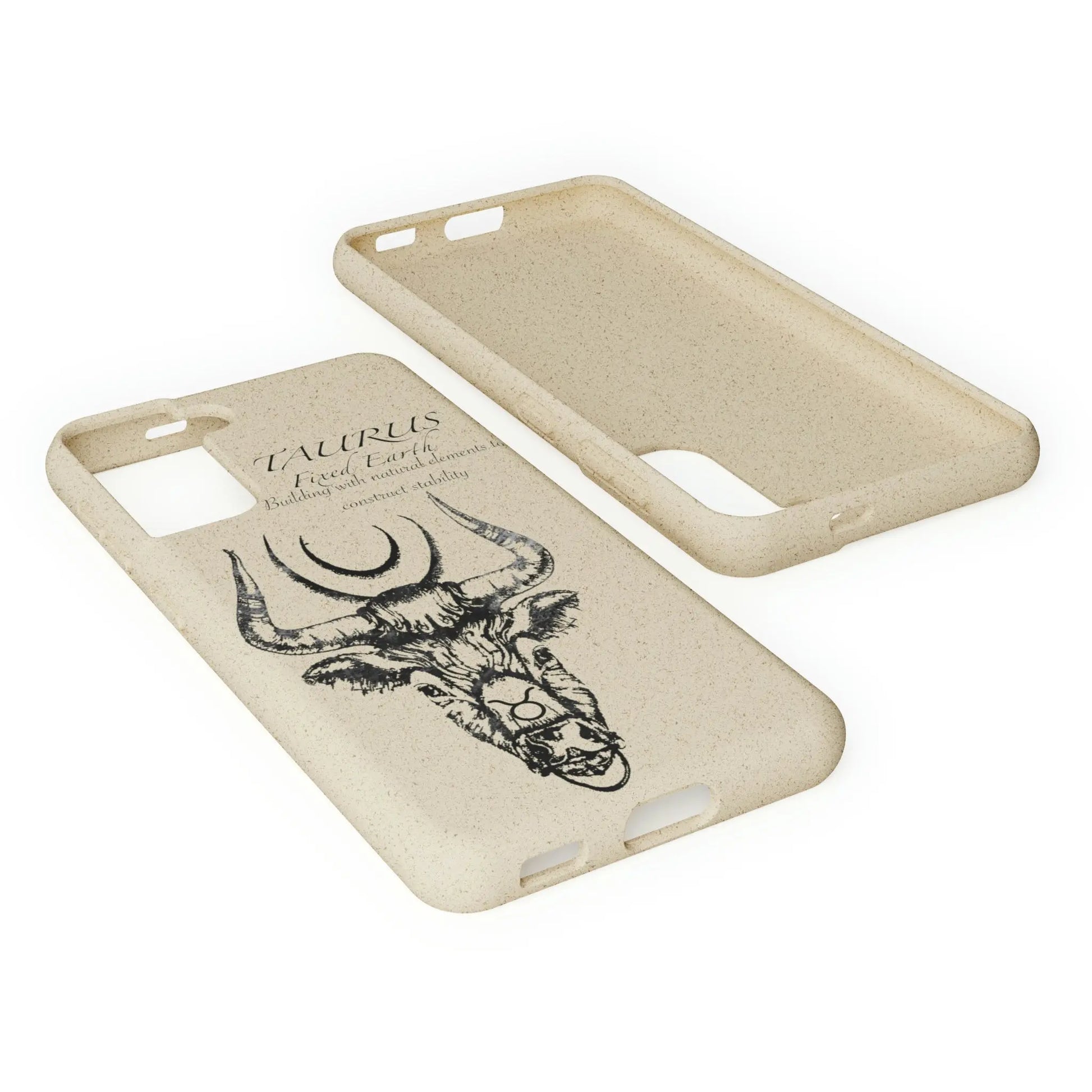 Taurus Zodiac Biodegradable Phone Case Printify