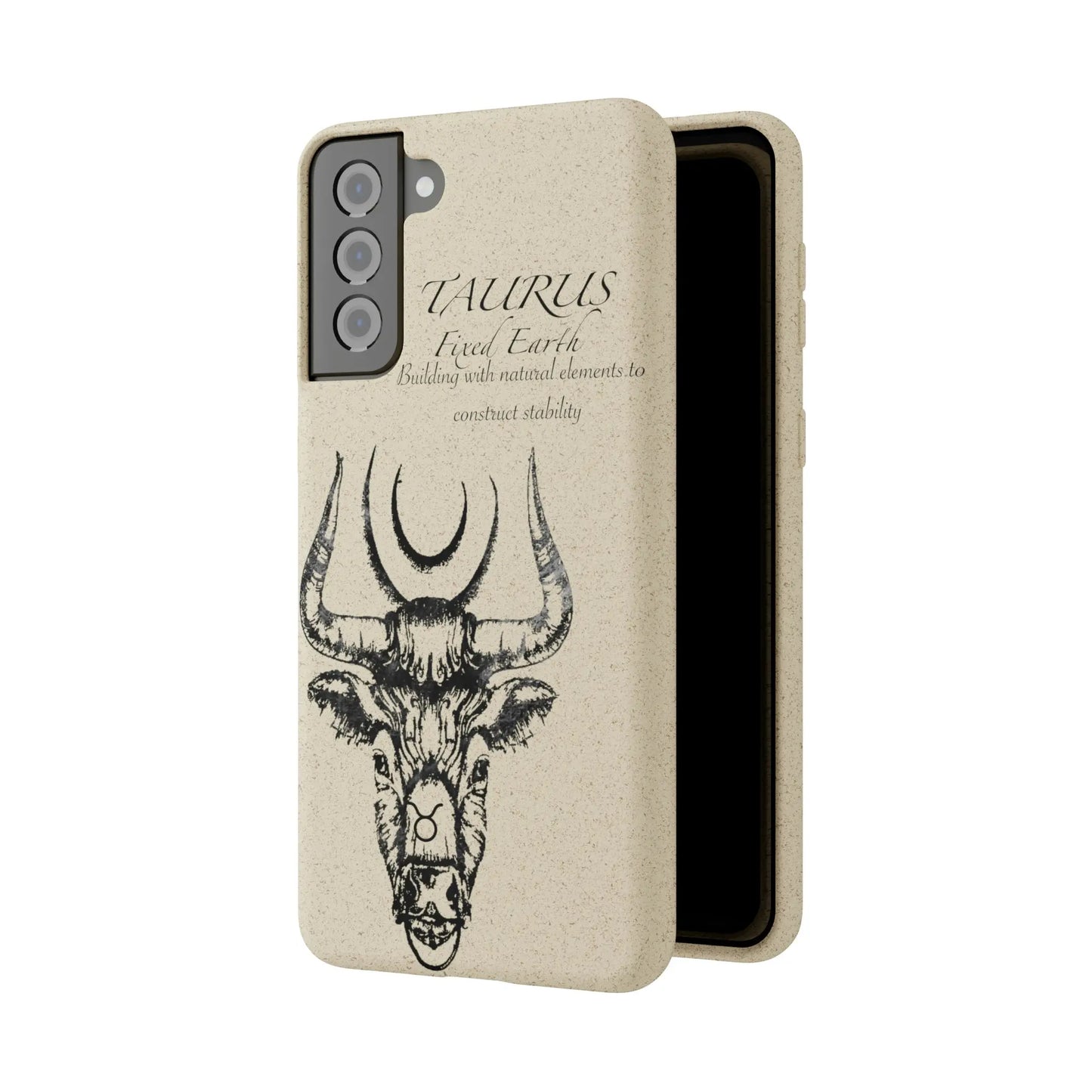 Taurus Zodiac Biodegradable Phone Case Printify