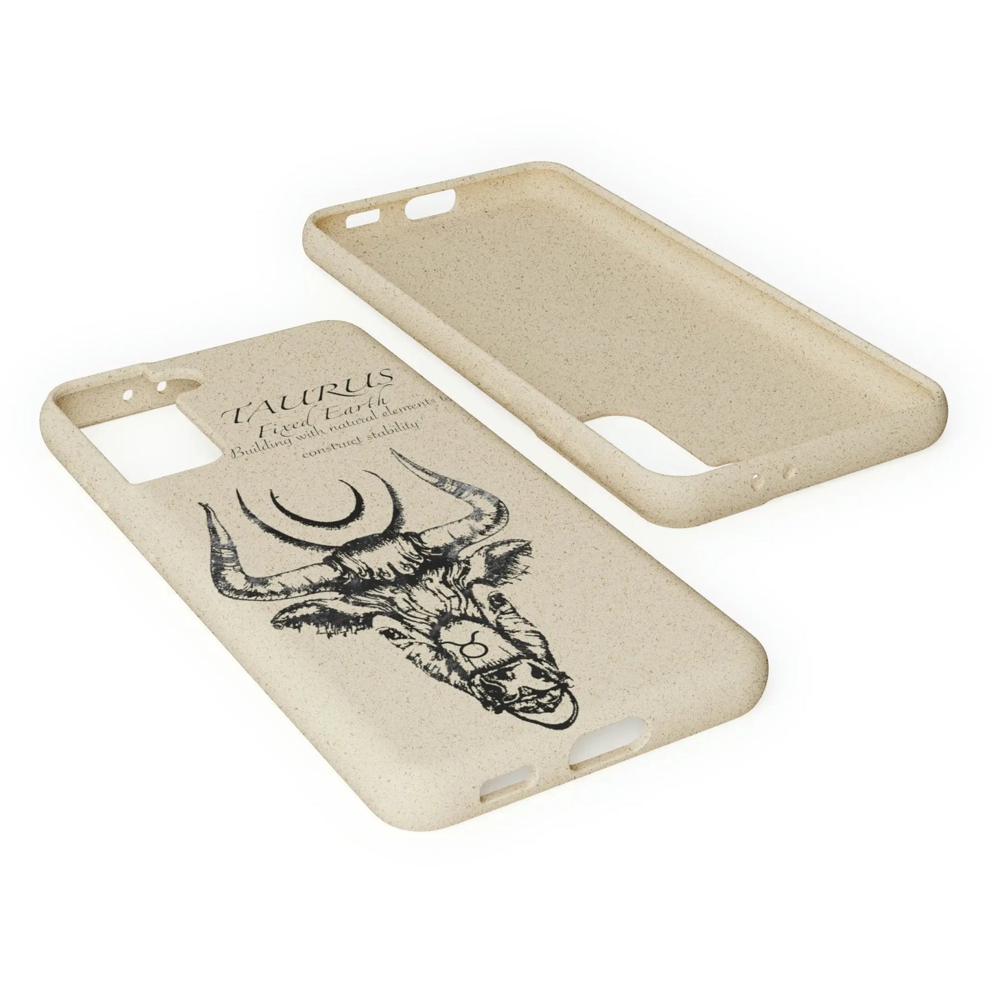 Taurus Zodiac Biodegradable Phone Case Printify