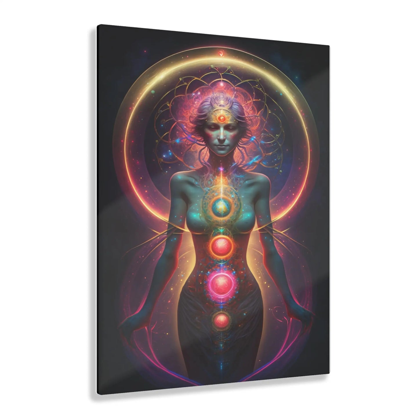 The Infinity Woman Acrylic Art Printify