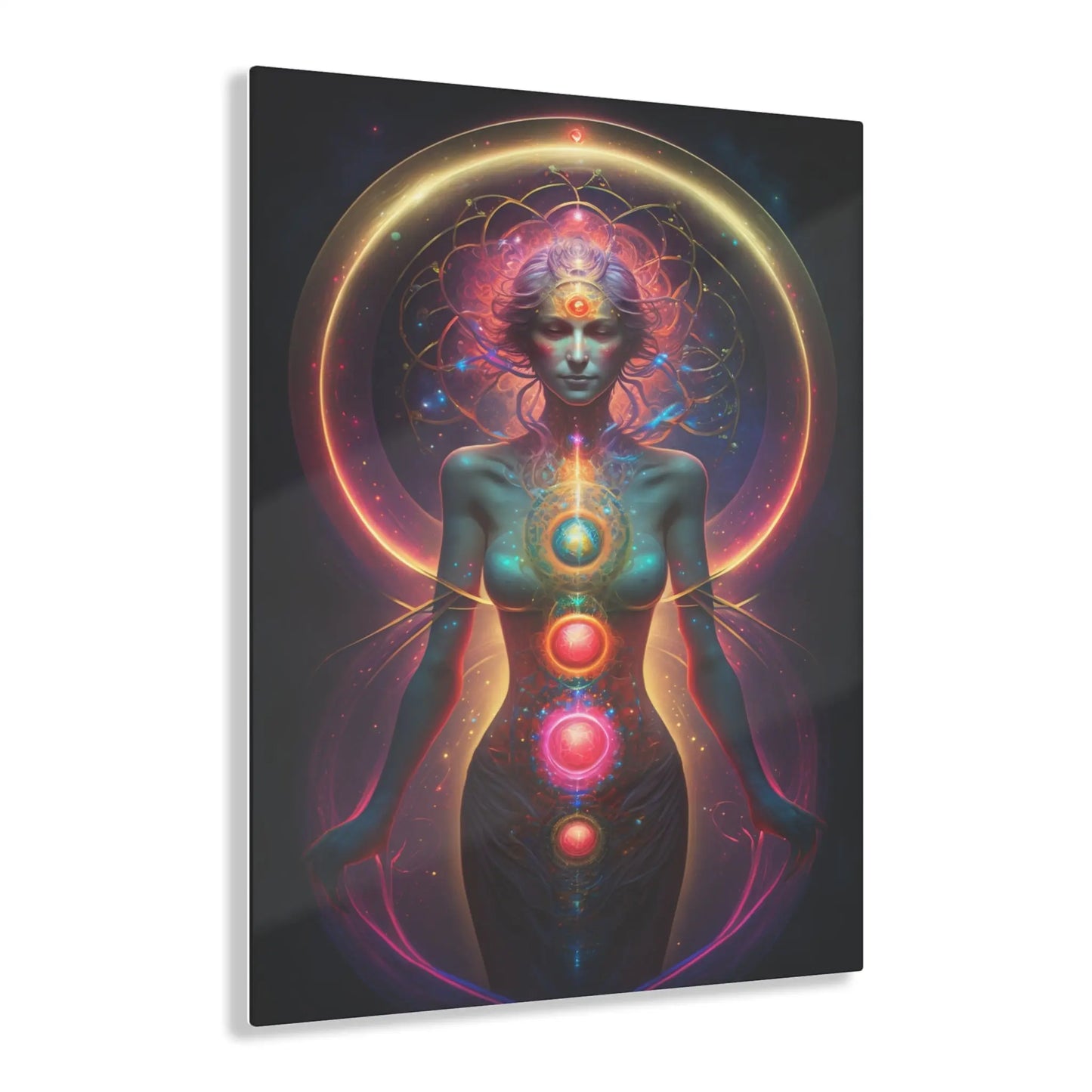 The Infinity Woman Acrylic Art Printify