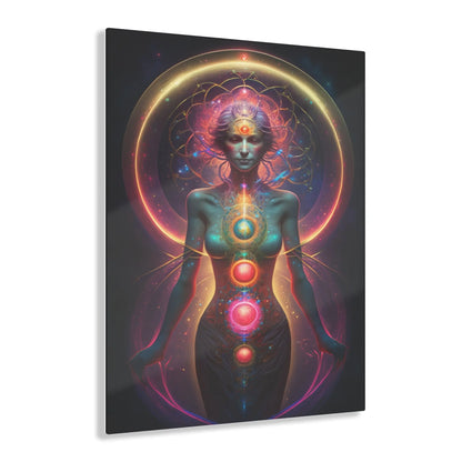 The Infinity Woman Acrylic Art Printify