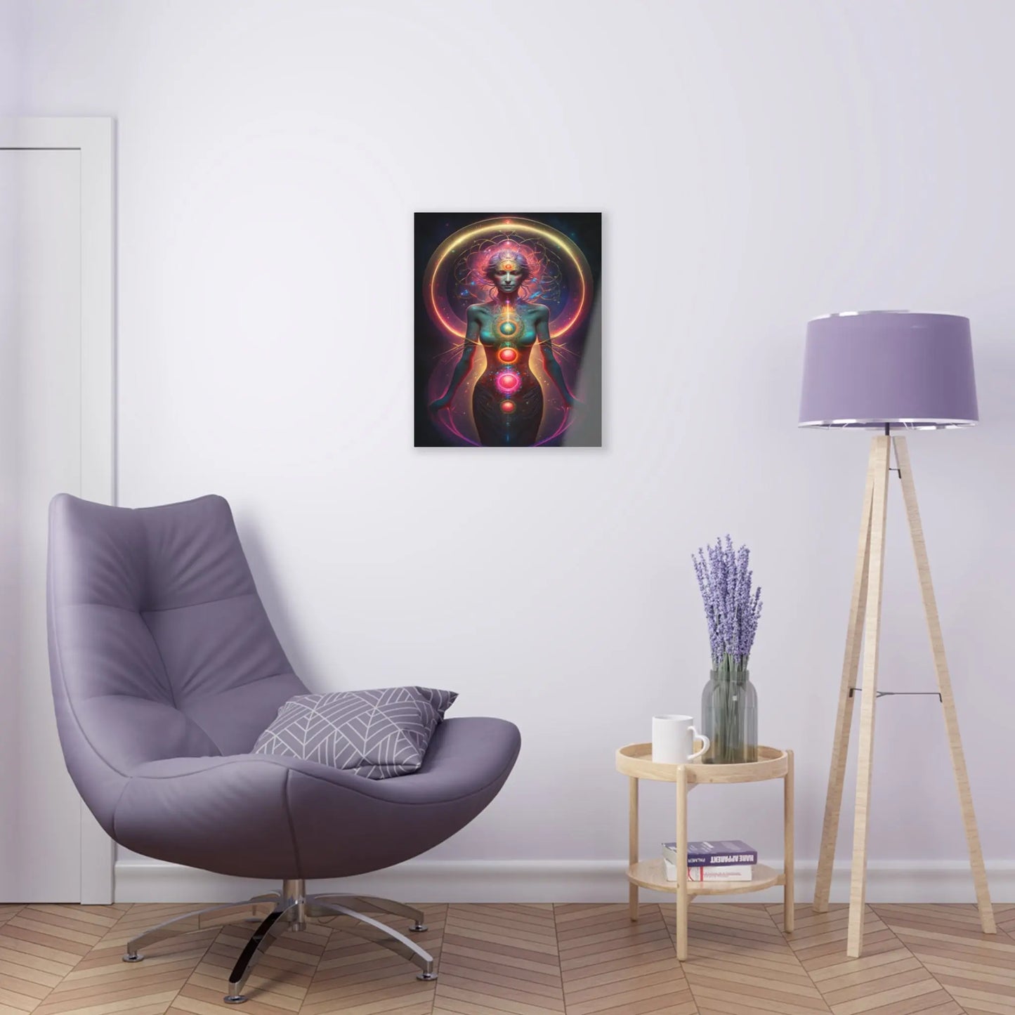 The Infinity Woman Acrylic Art Printify