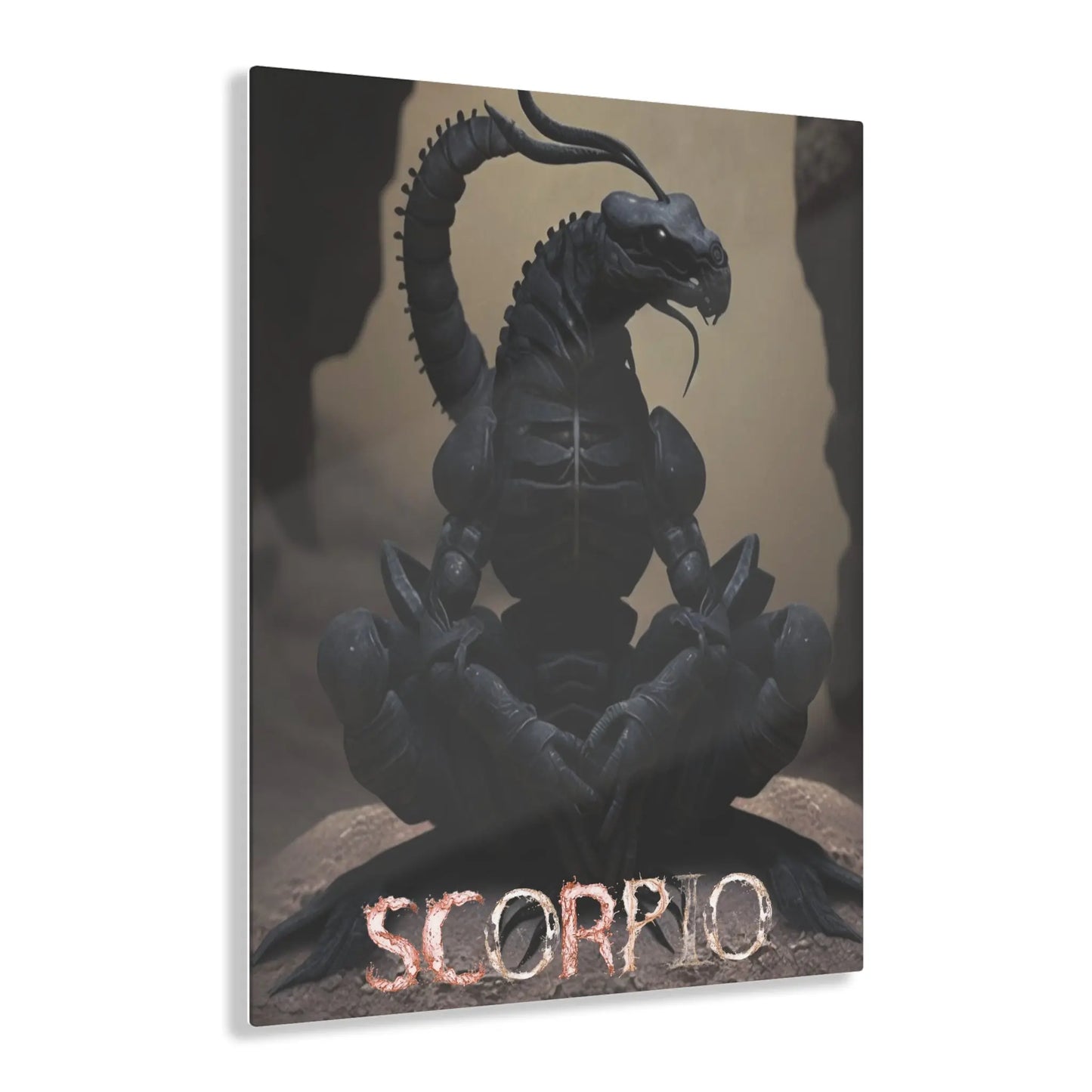 The Scorpio Desert Sage Acrylic Art Printify